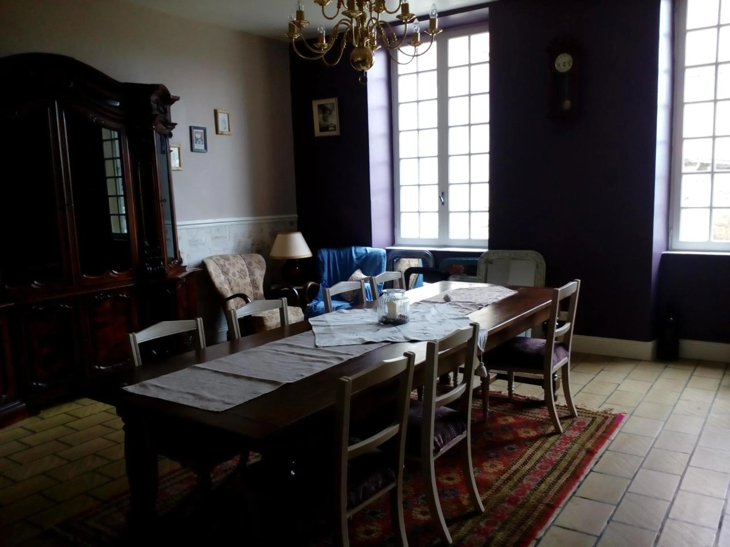 Dining area in L'ancienne École