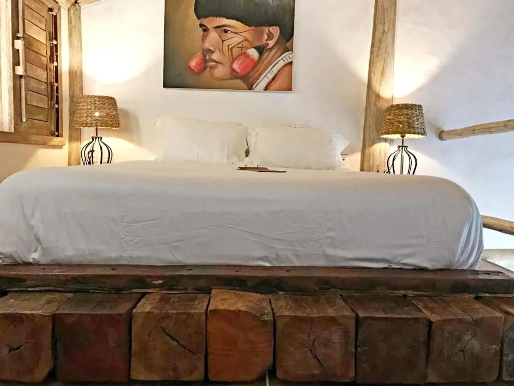 Bed in Villa Fulô