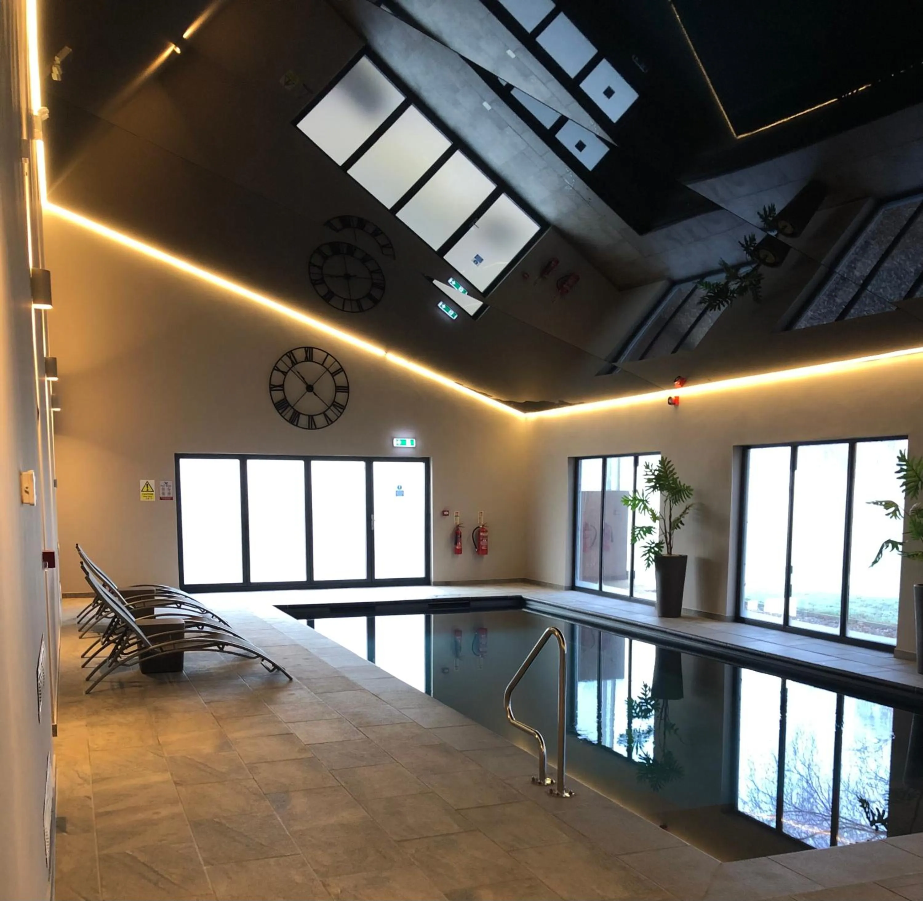 Swimming pool in Burton Lodge Guest House & Spa