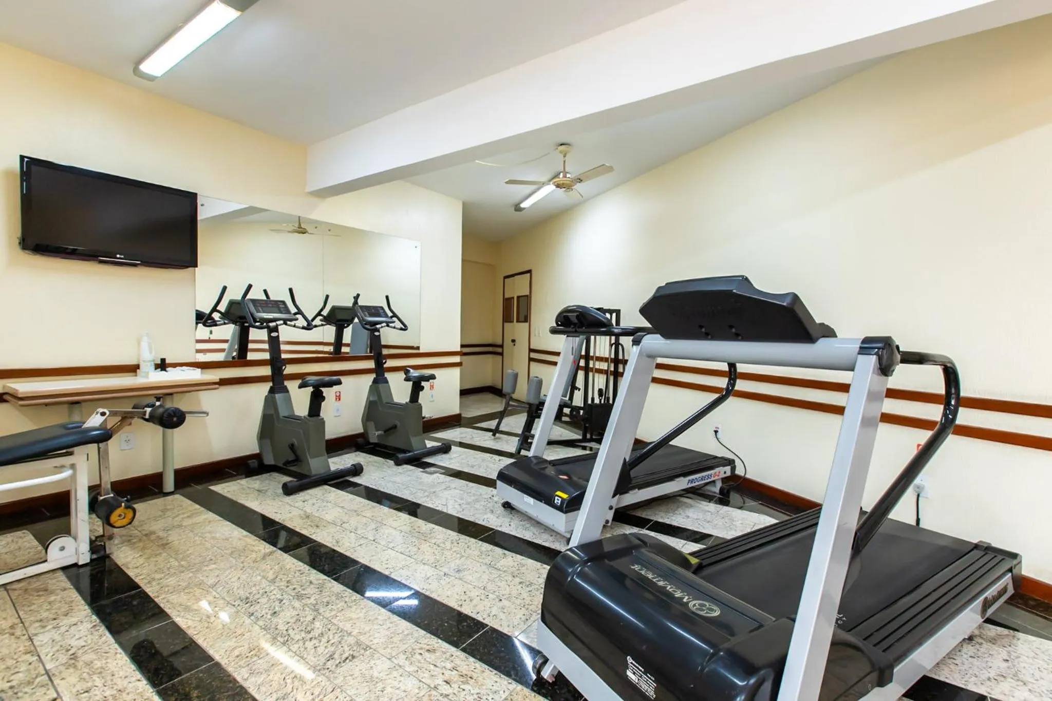 Fitness centre/facilities in Hotel Suárez São Leopoldo