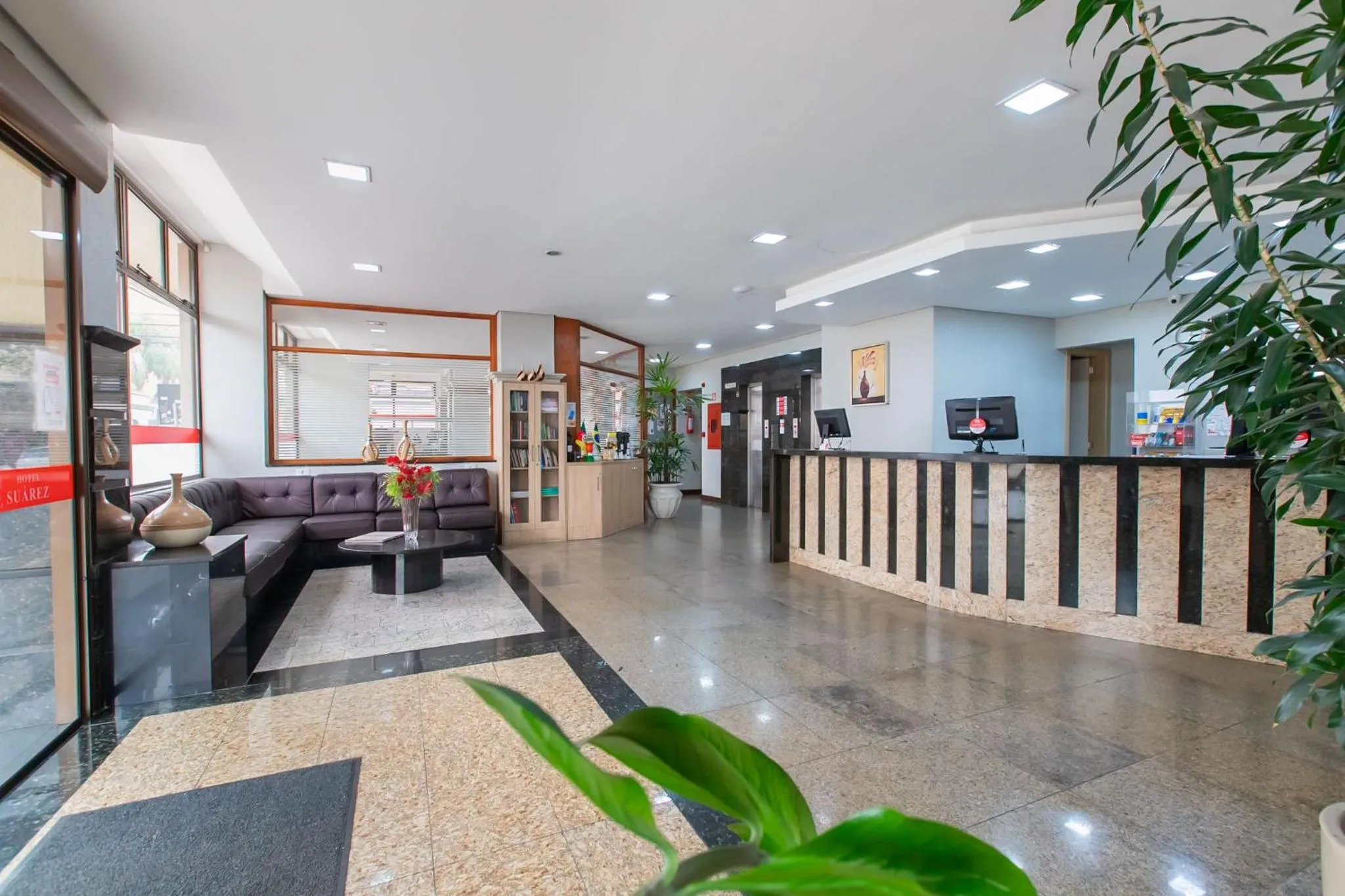 Lobby or reception in Hotel Suárez São Leopoldo