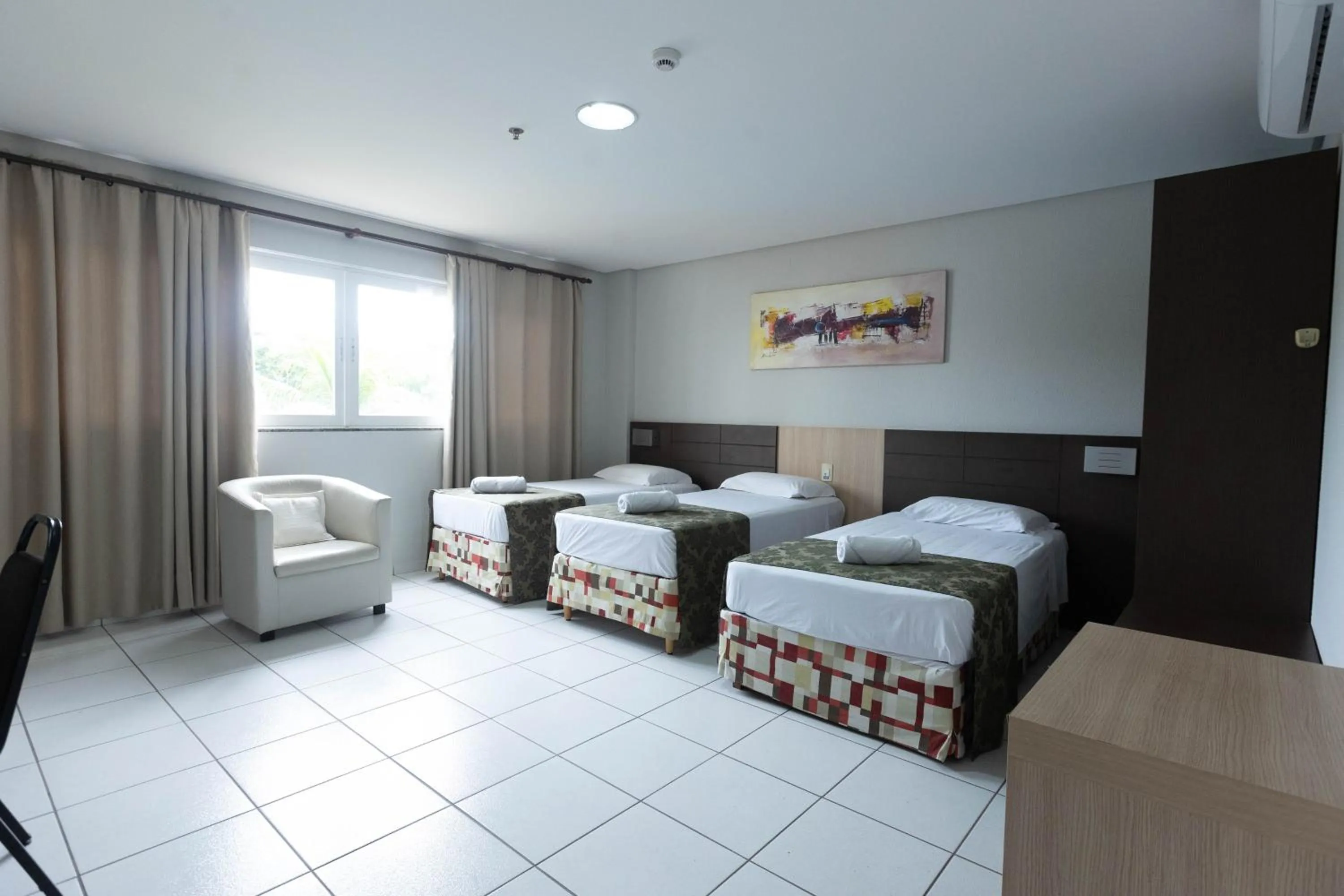 Bed in Hits Pantanal Hotel Aeroporto Cuiabá