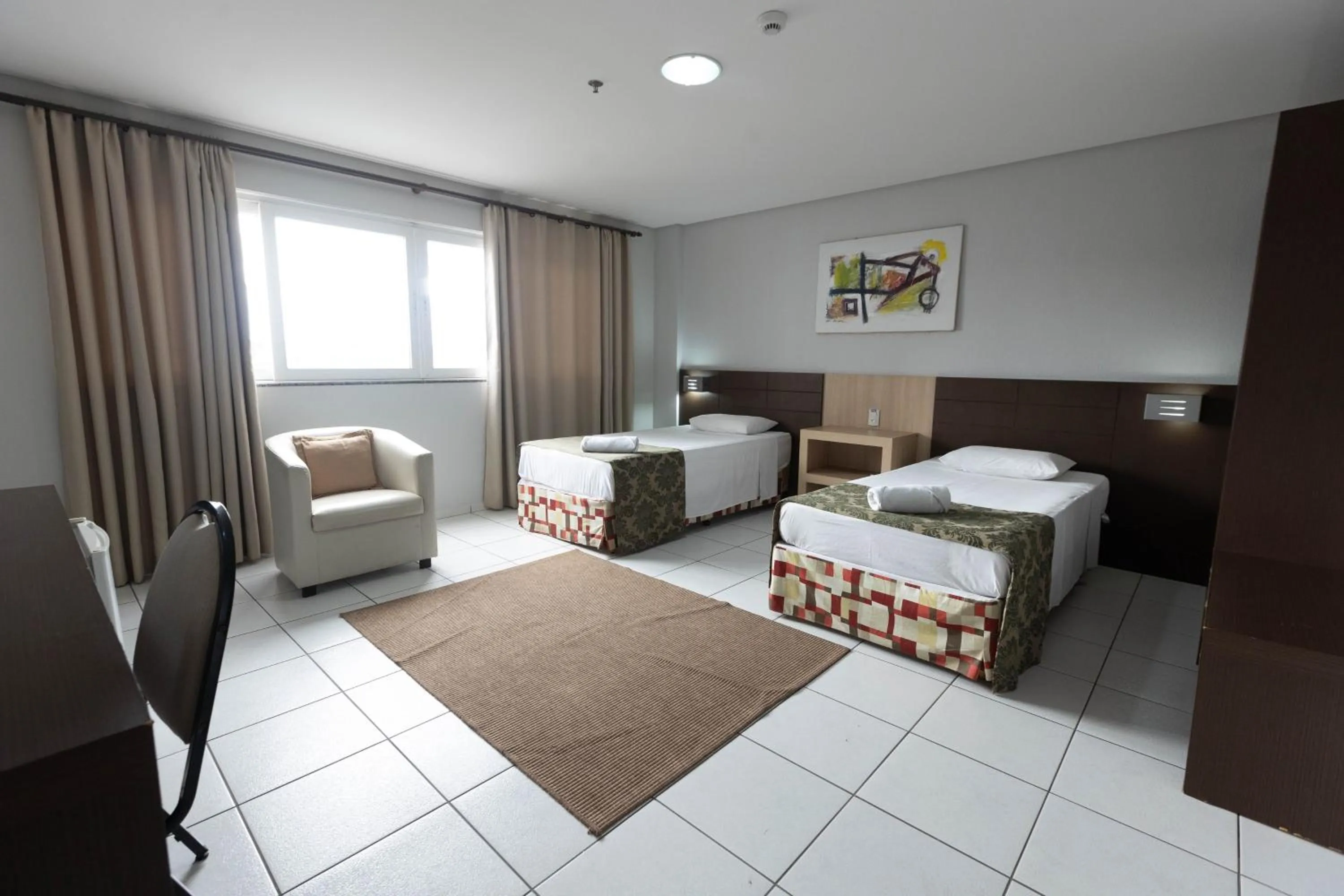 Bed in Hits Pantanal Hotel Aeroporto Cuiabá