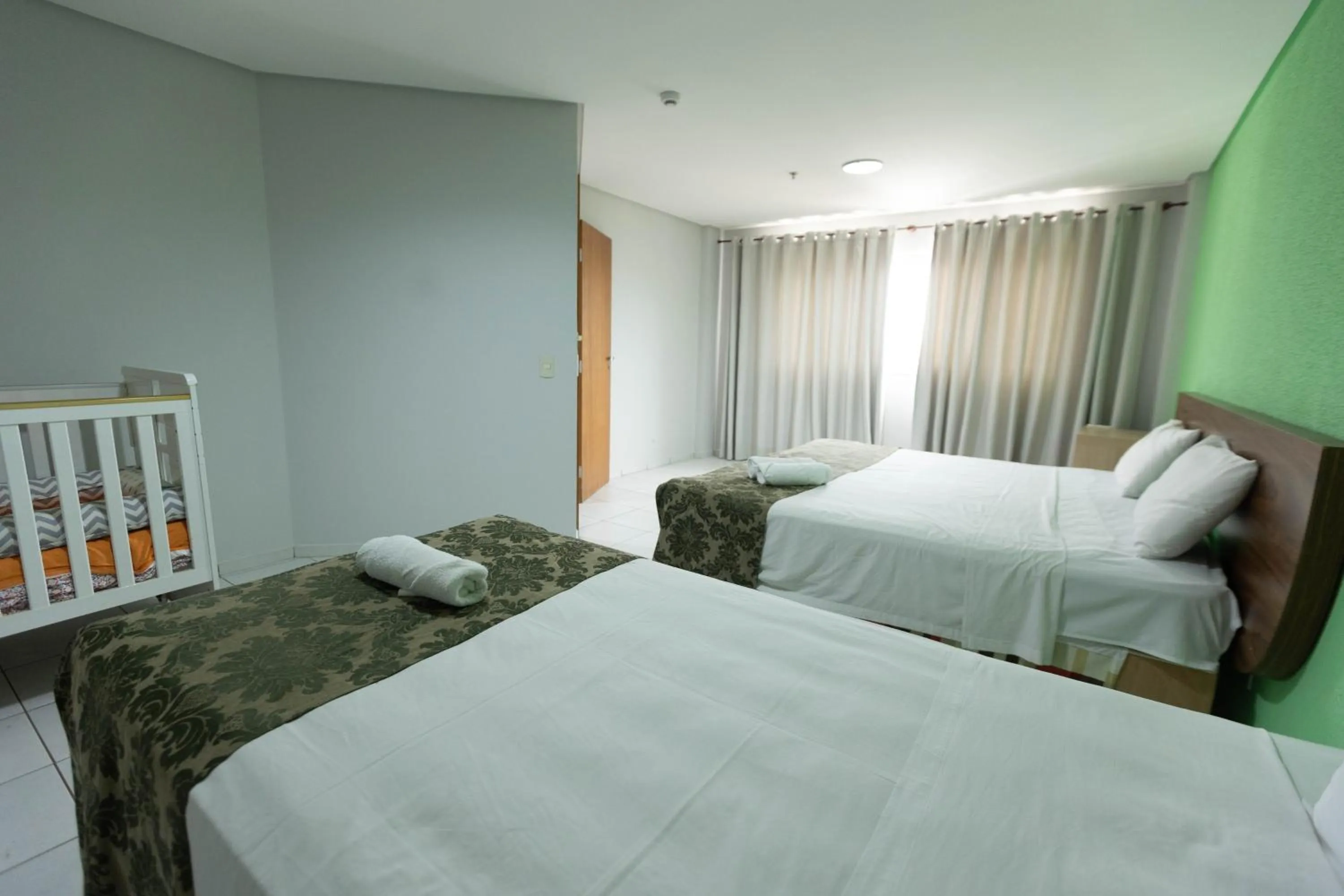 Bed in Hits Pantanal Hotel Aeroporto Cuiabá