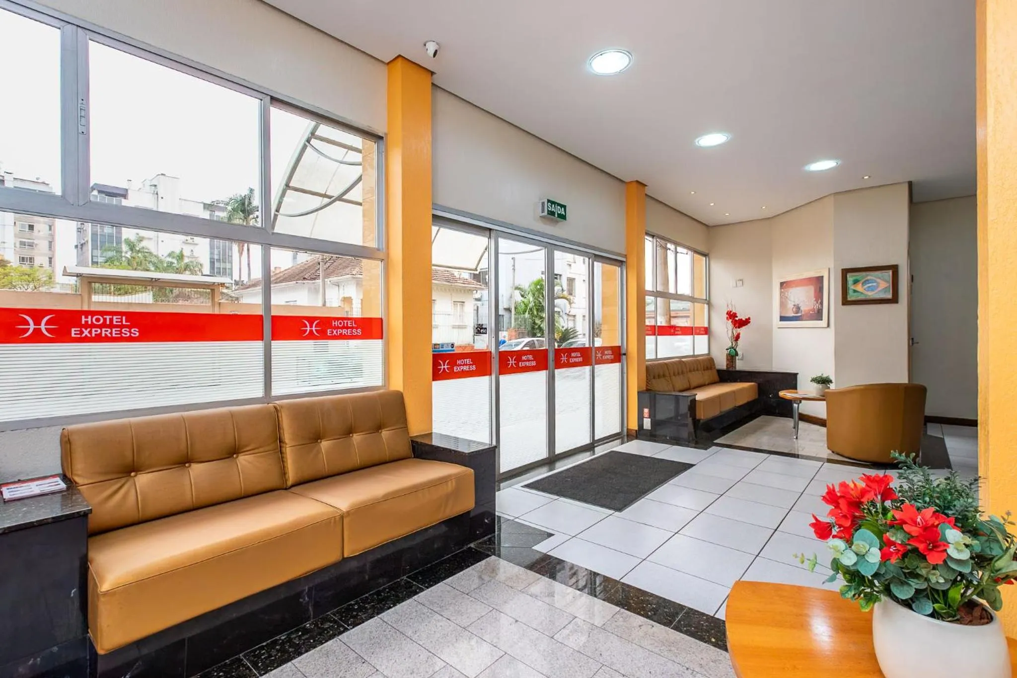 Lobby or reception in Hotel Express São Leopoldo