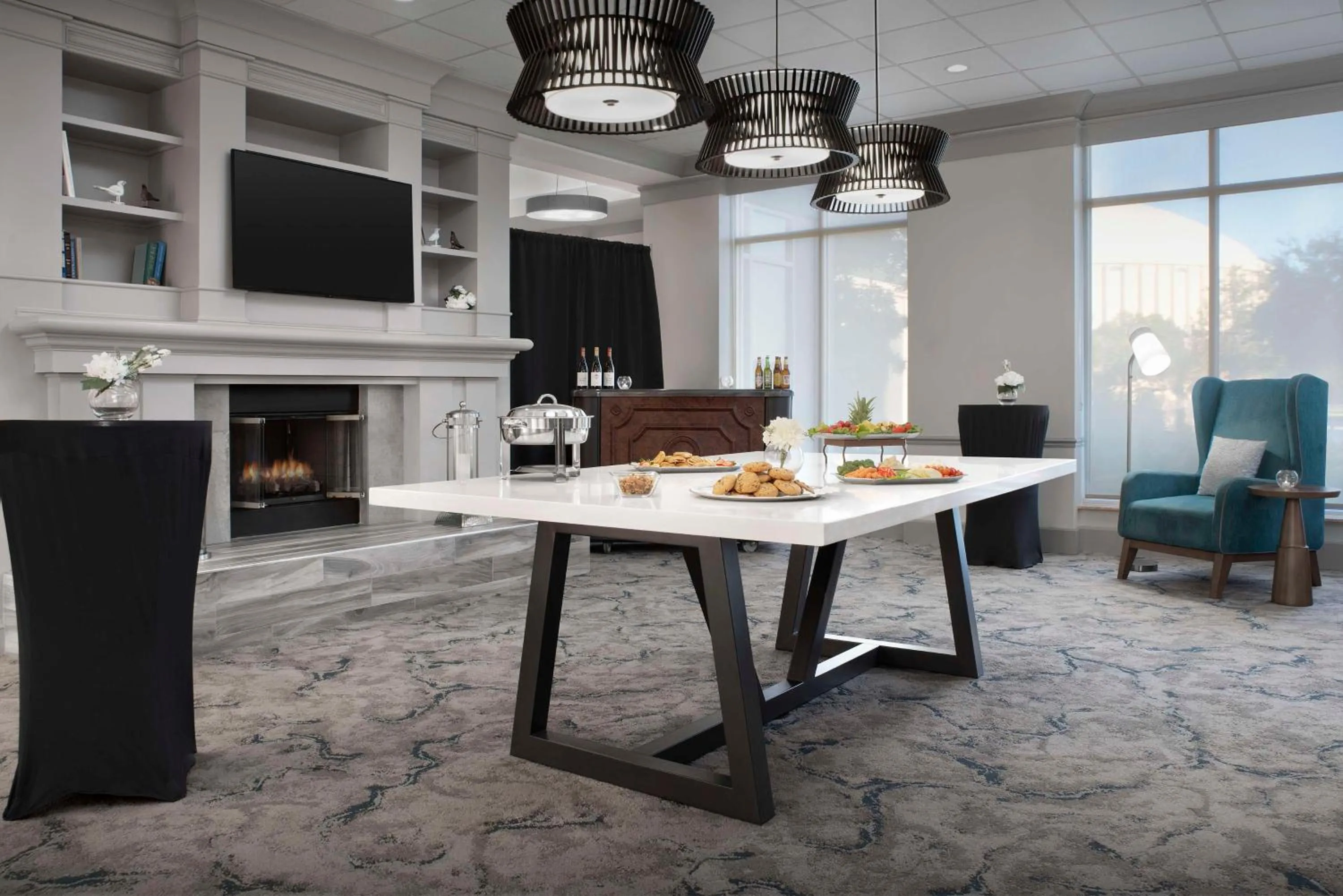 Lobby or reception in Hilton Garden Inn Lafayette/Cajundome