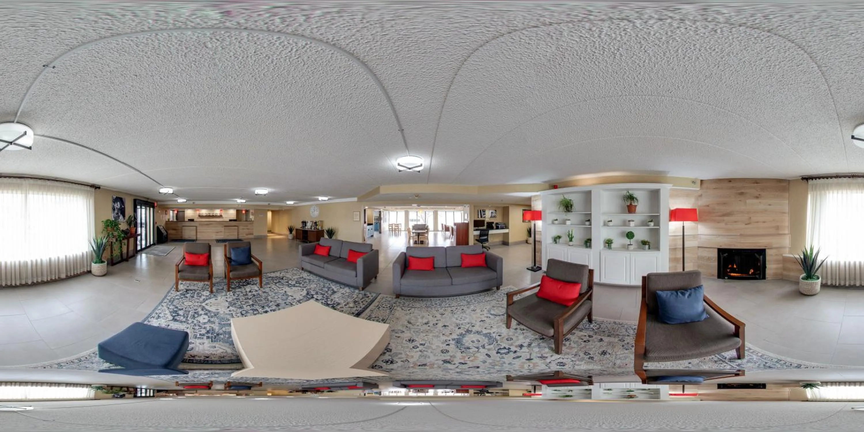 Lobby or reception in Country Inn & Suites by Radisson, Lincoln Airport, NE