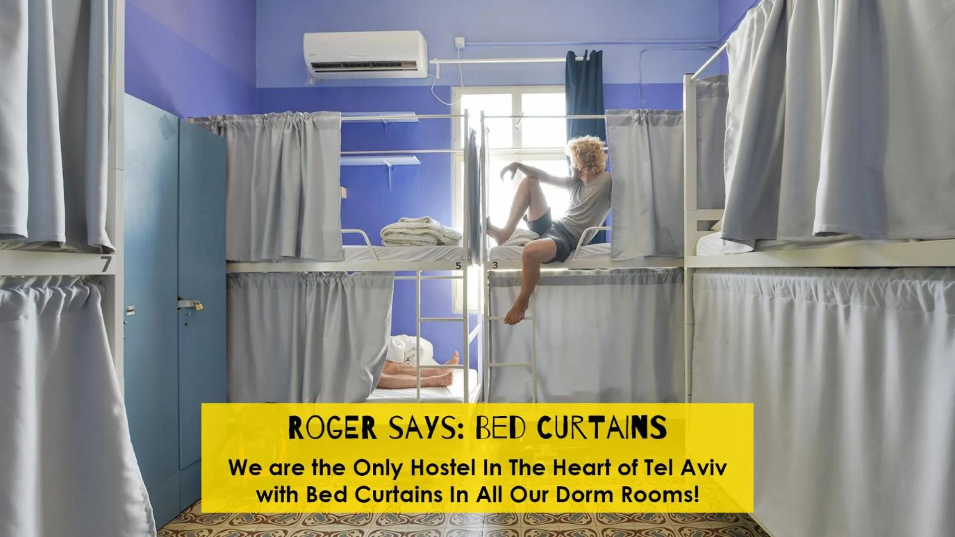 Roger's Hostel Tel Aviv (age 18-45)