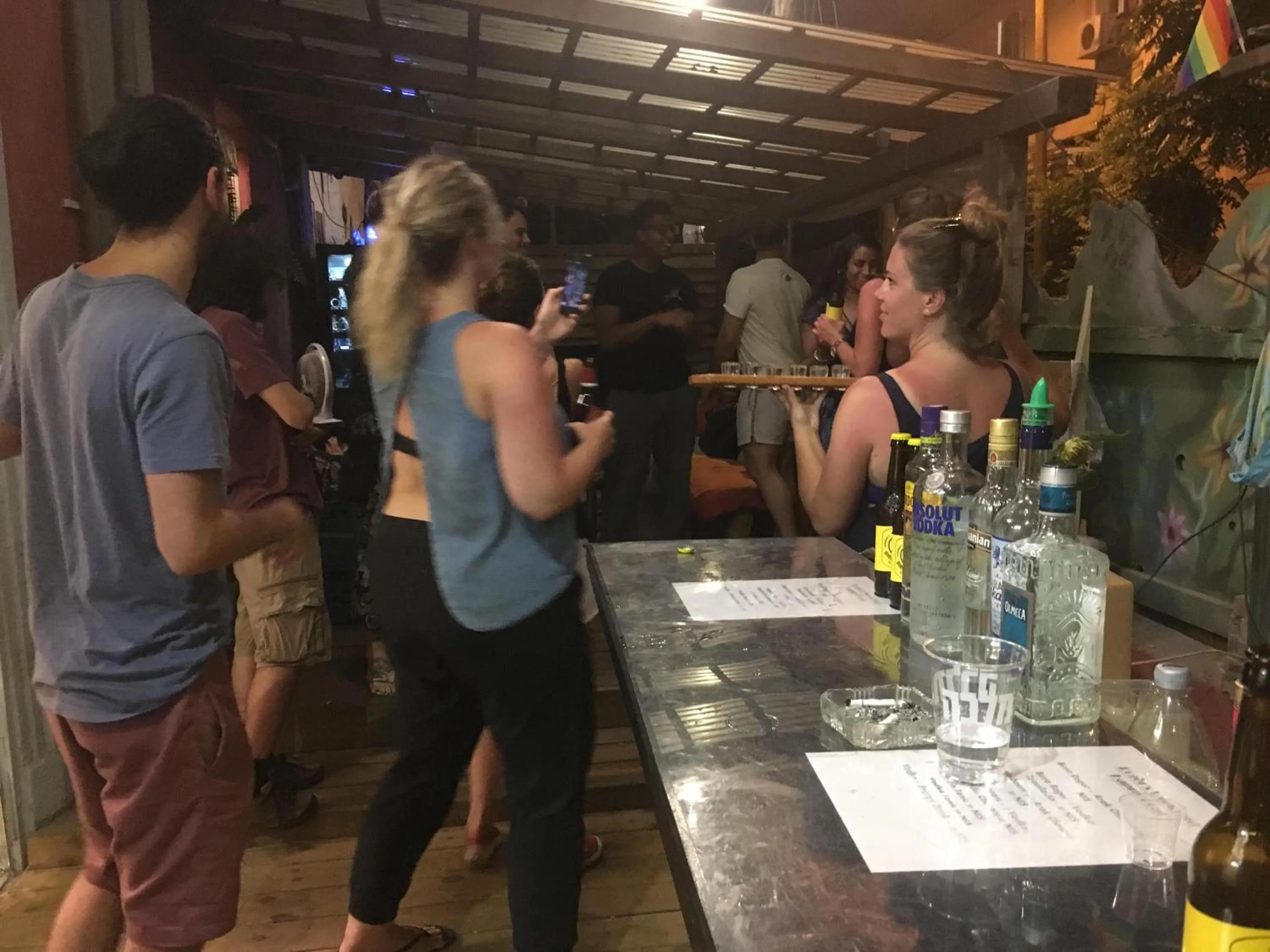 Lounge or bar in Roger's Hostel Tel Aviv (age 18-45)