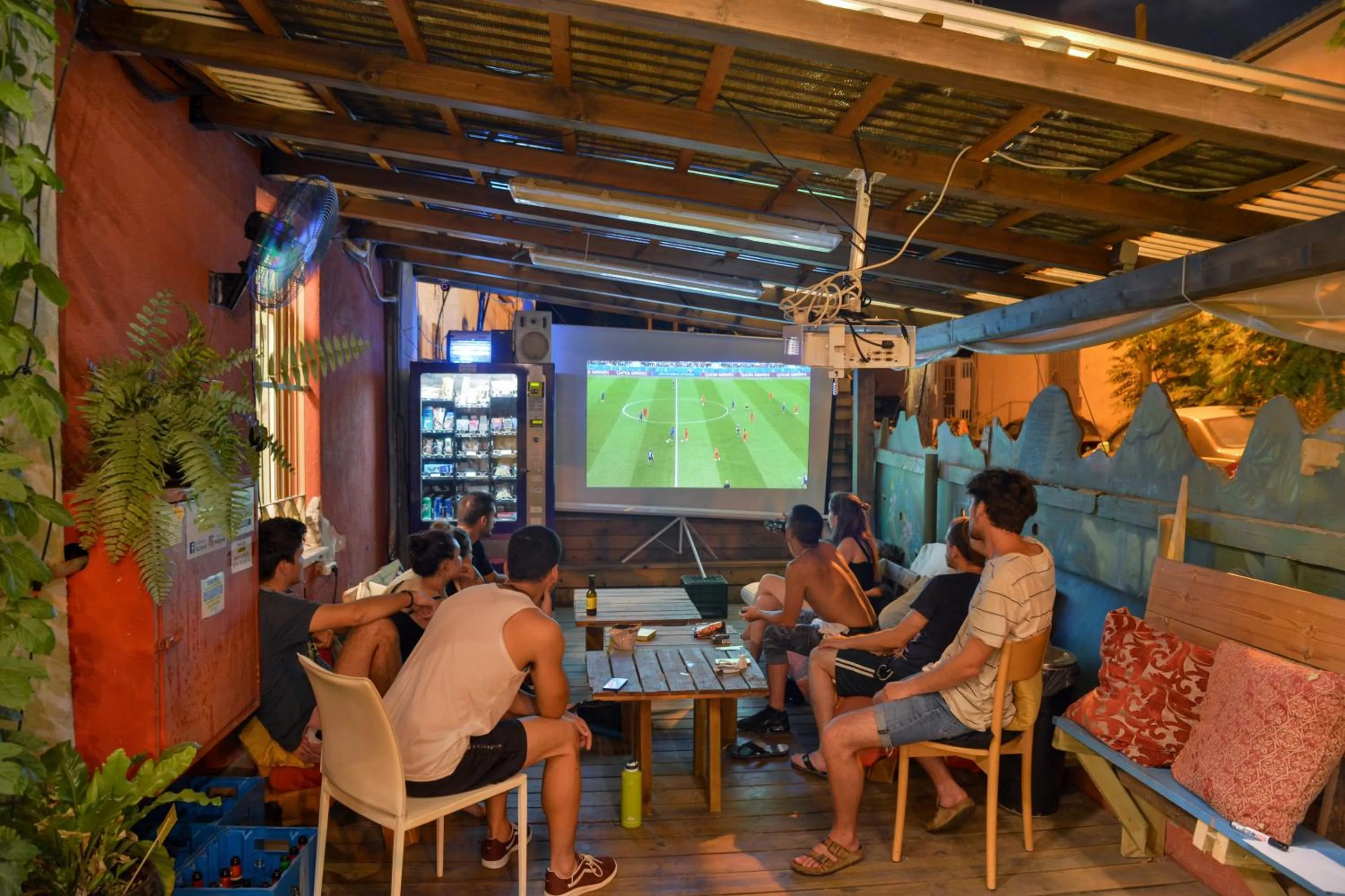 Property building in Roger's Hostel Tel Aviv (age 18-45)