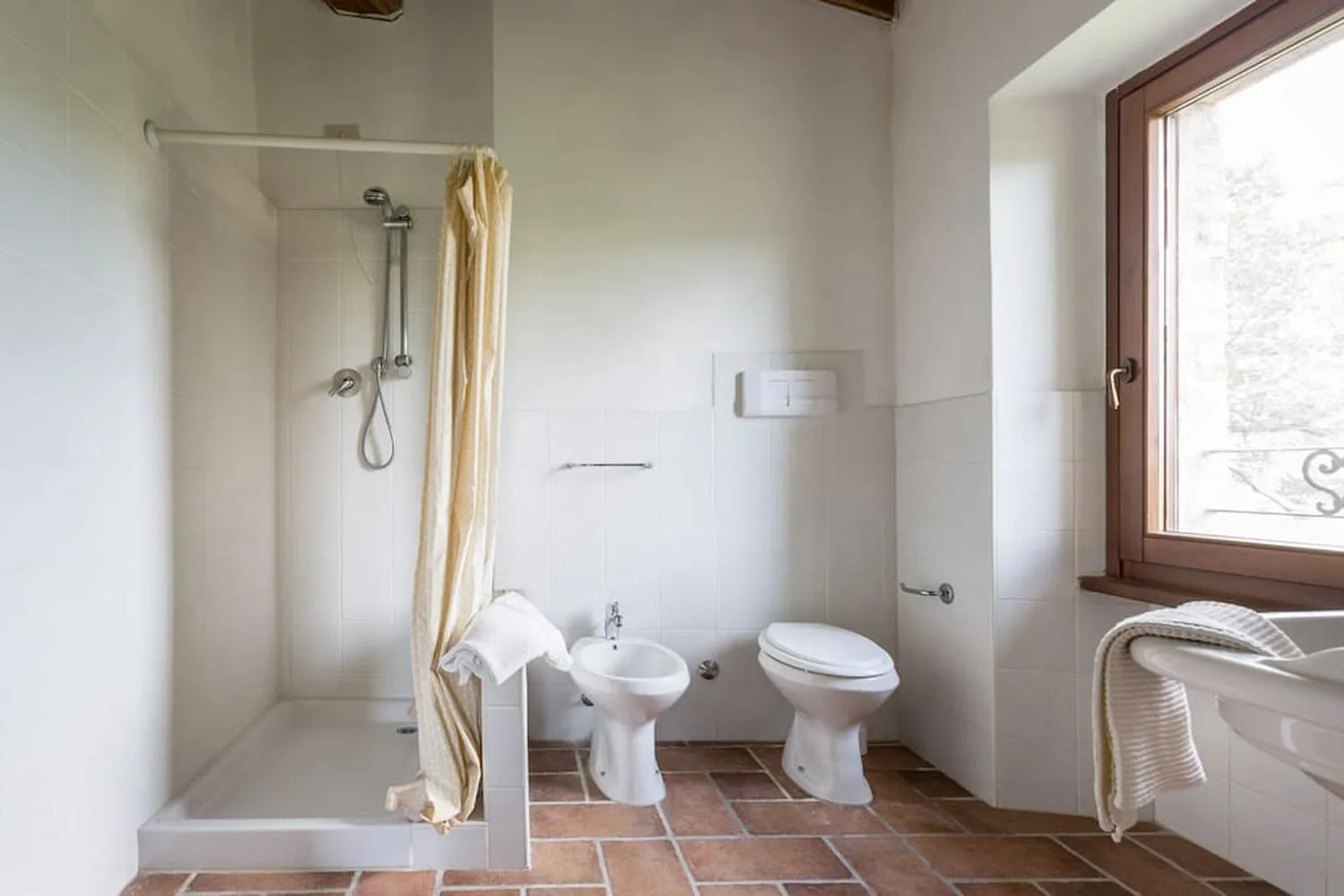 Shower in Agriturismo Il Poggio degli Scoiattoli