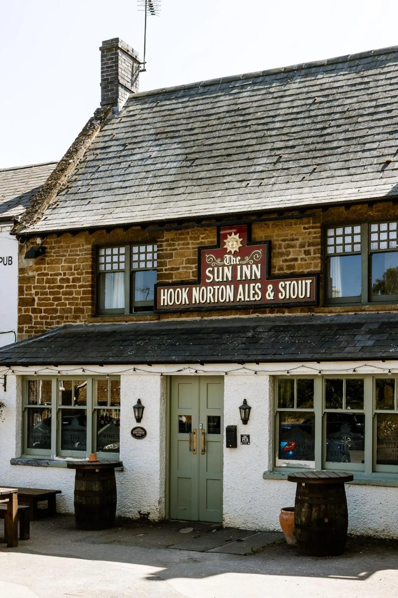 Property building in The Sun Inn At Hook Norton