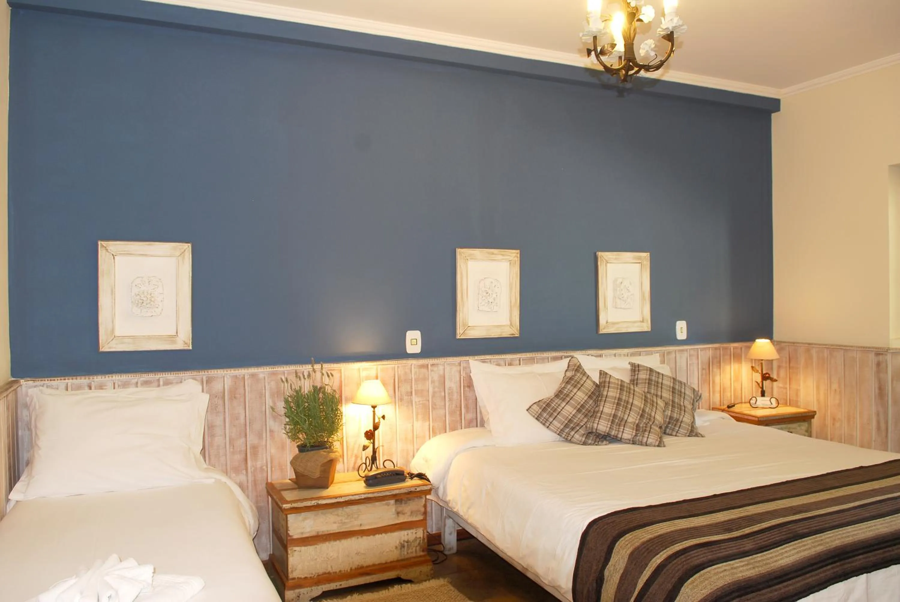 Decorative detail, Bed in Pousada Da Pedra