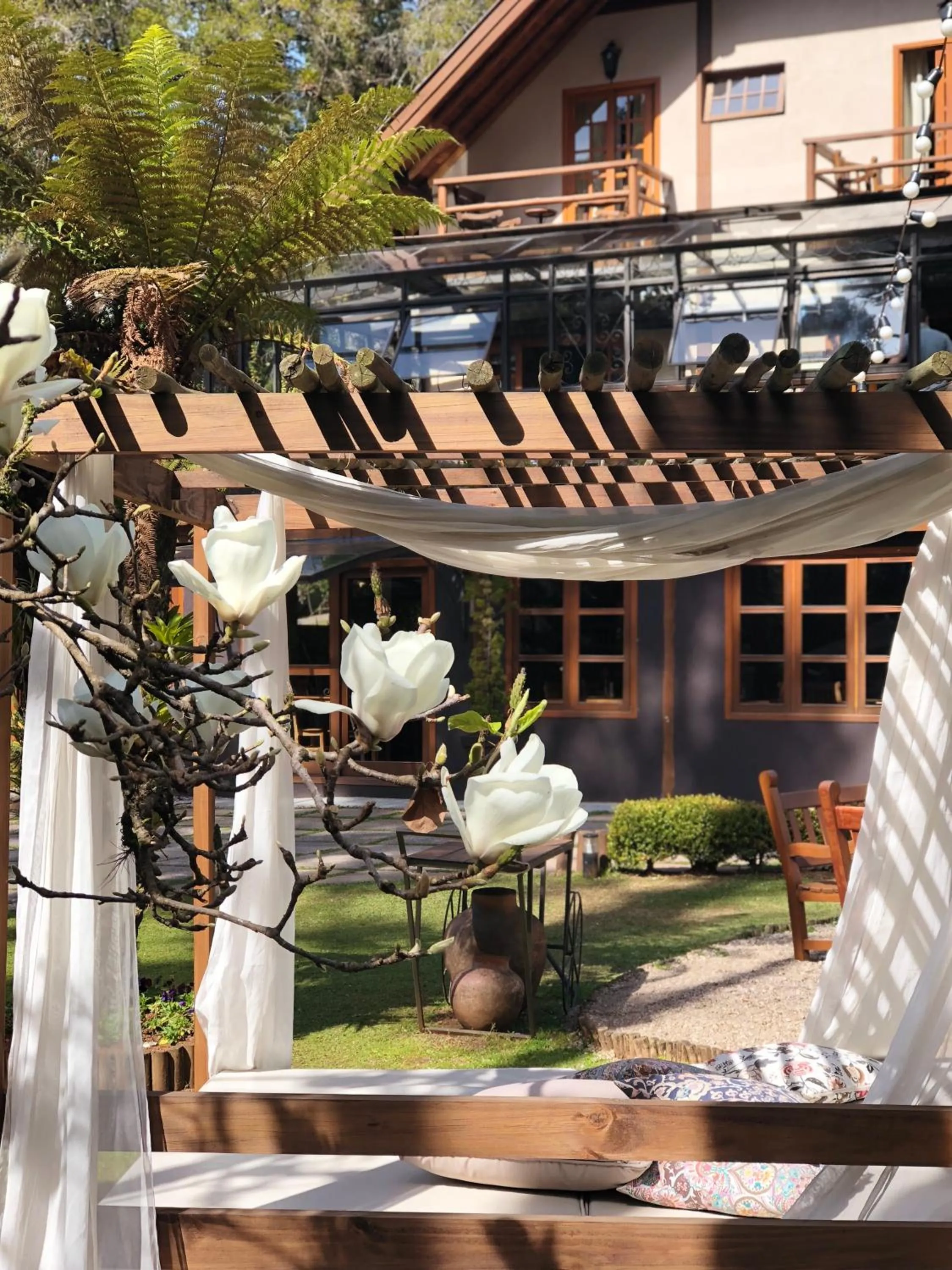 Garden in Pousada Da Pedra