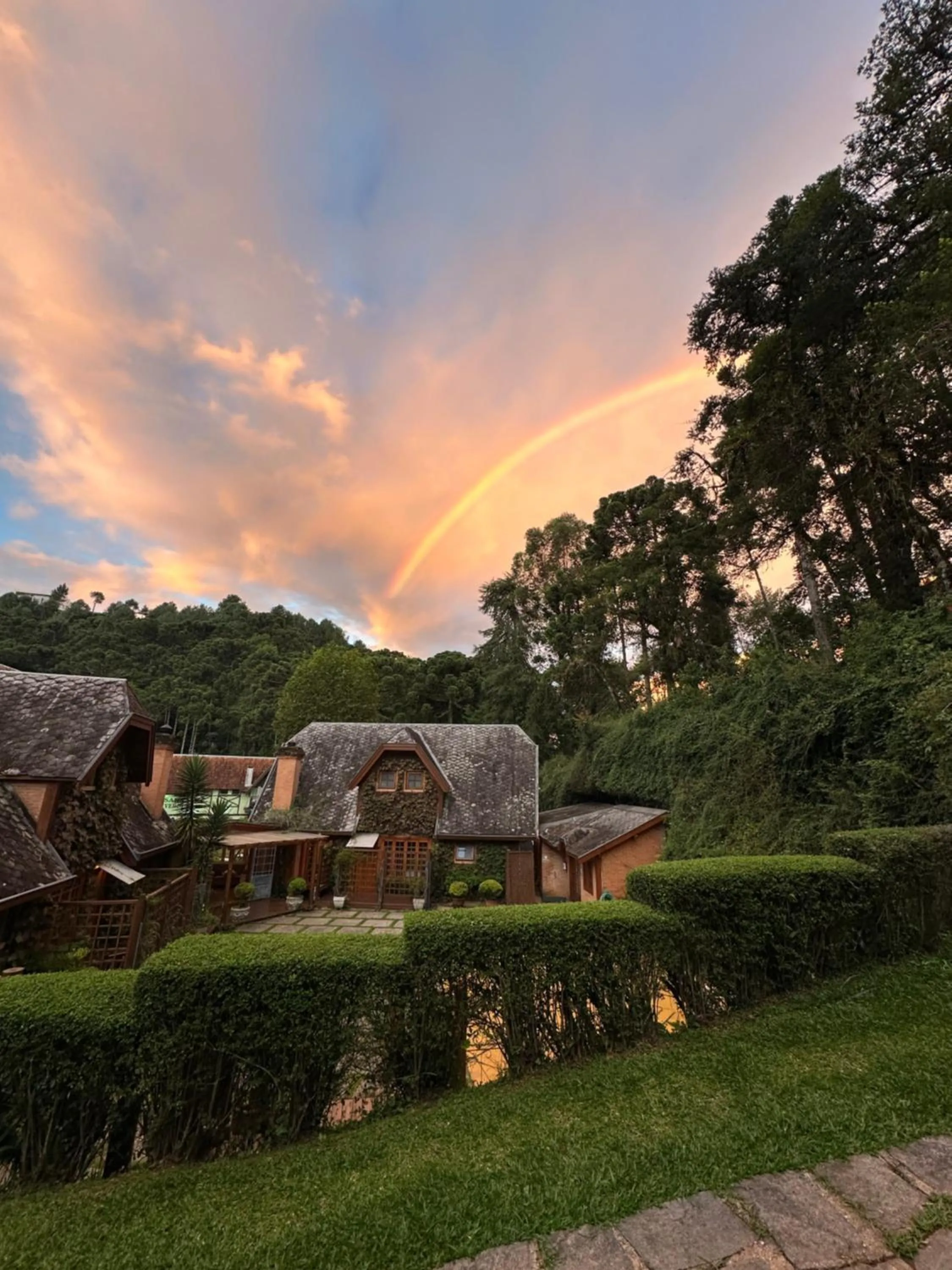 Sunset in Pousada Da Pedra