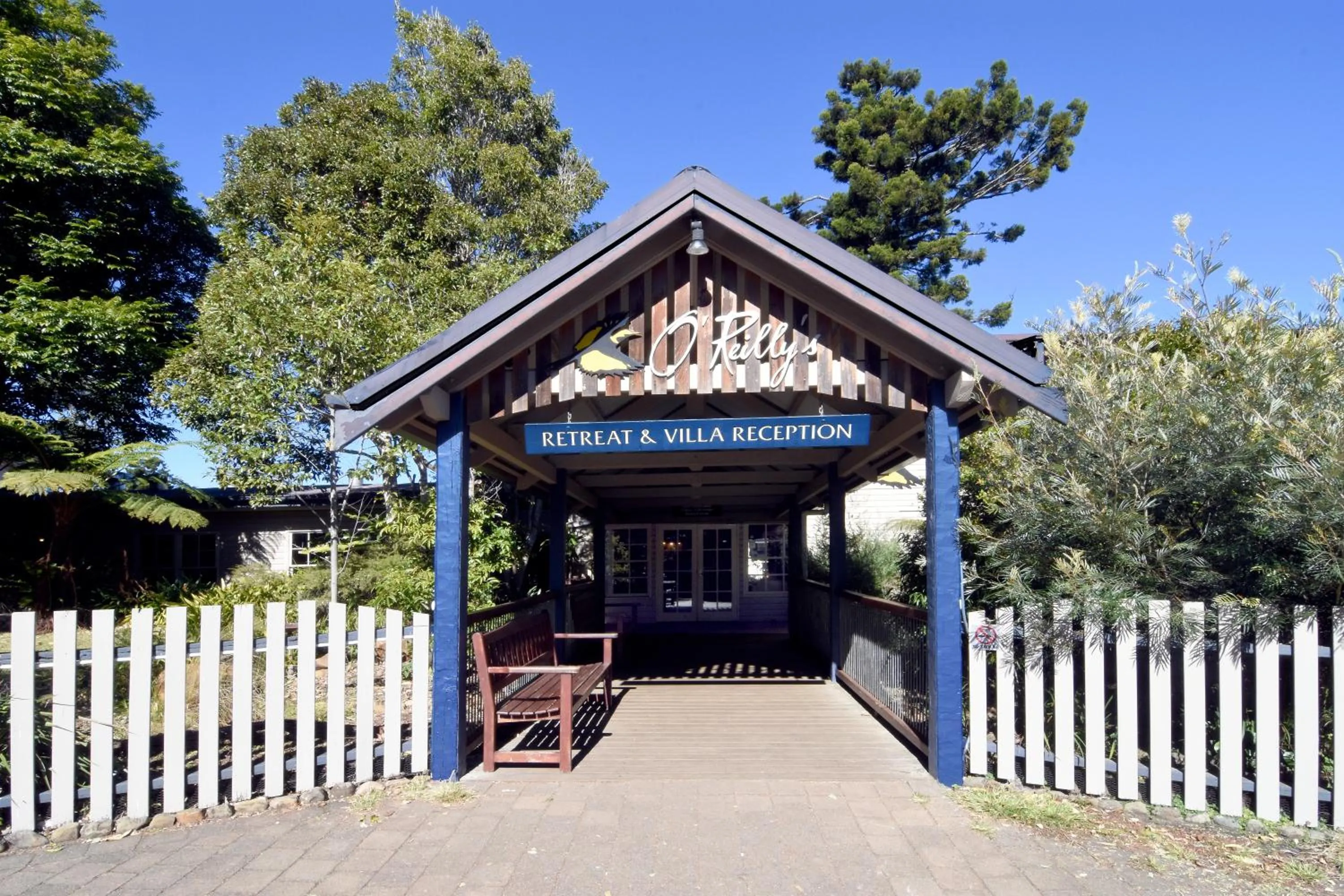 Property building in O'Reilly's Rainforest Retreat