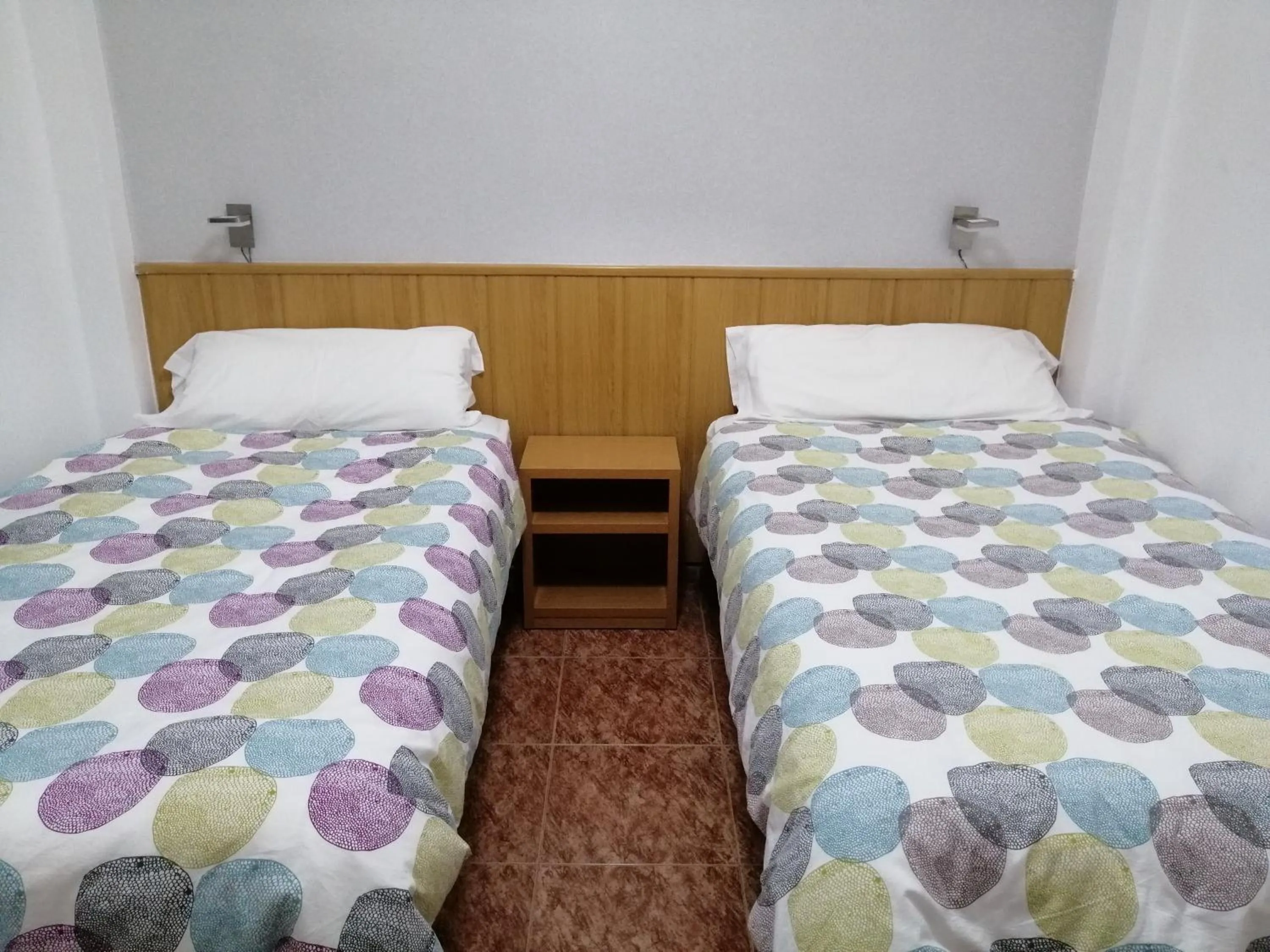 Bed in Hostal Andrés