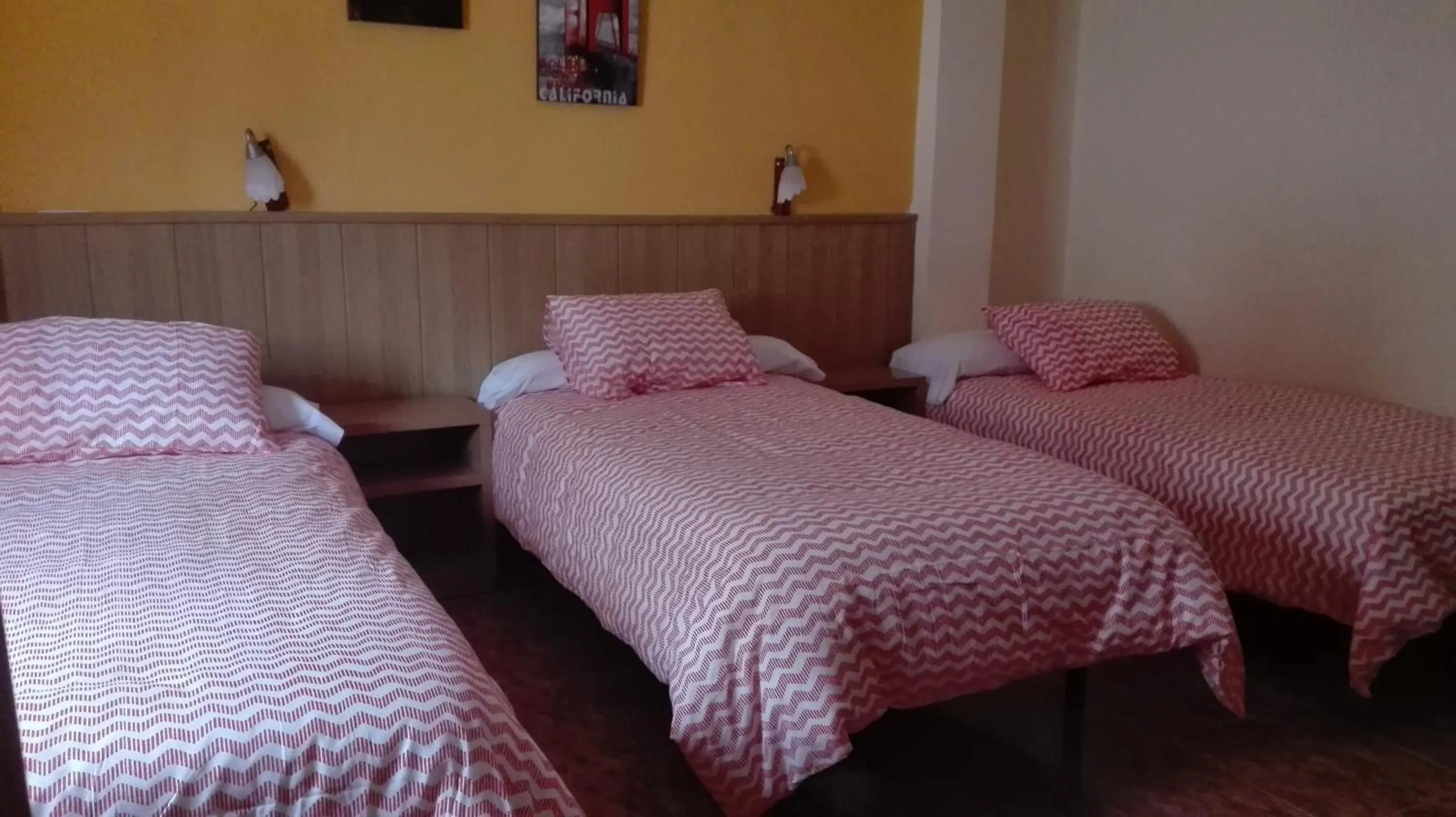 Bed in Hostal Andrés