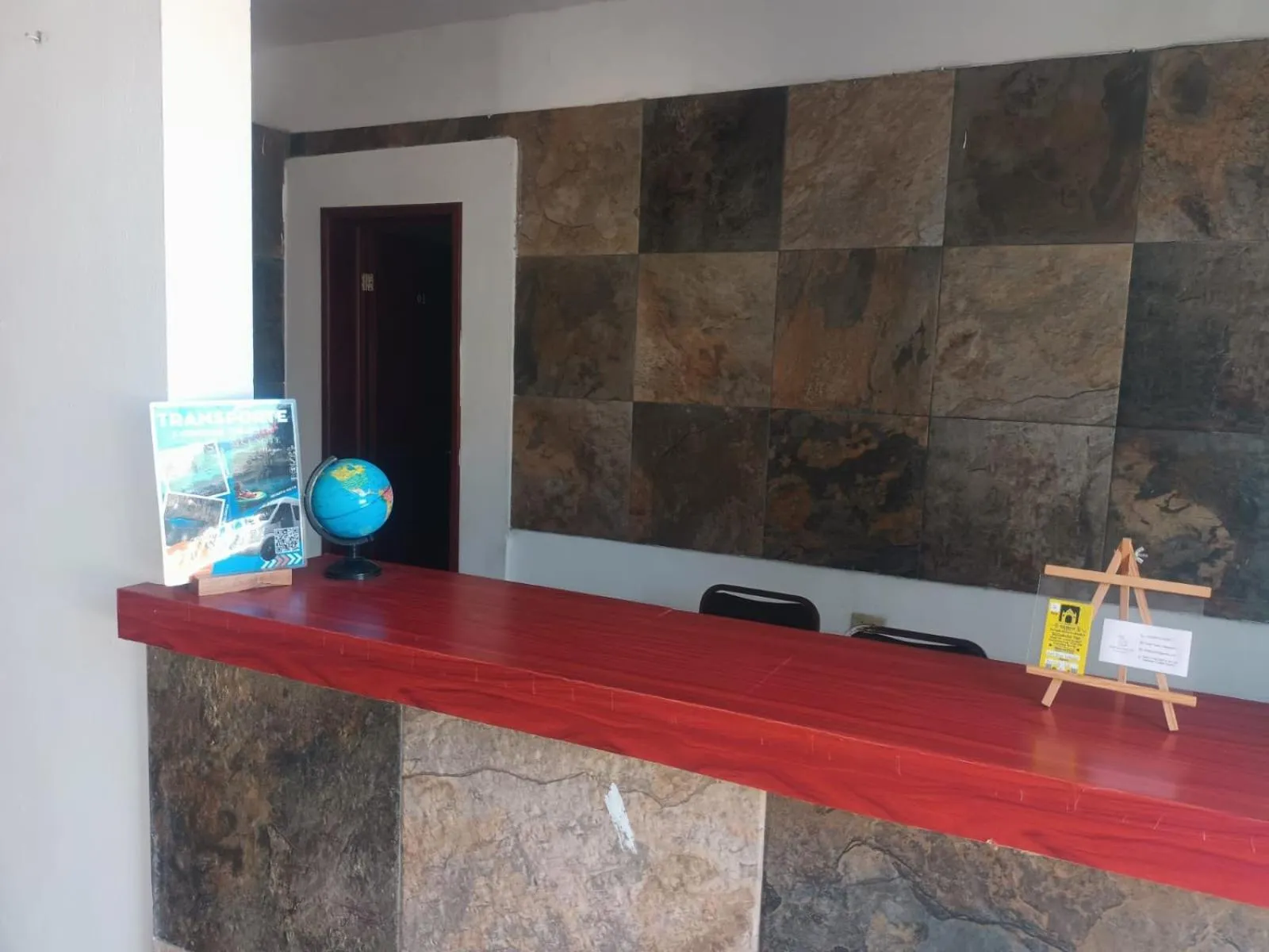 Lobby or reception in Hostal 230