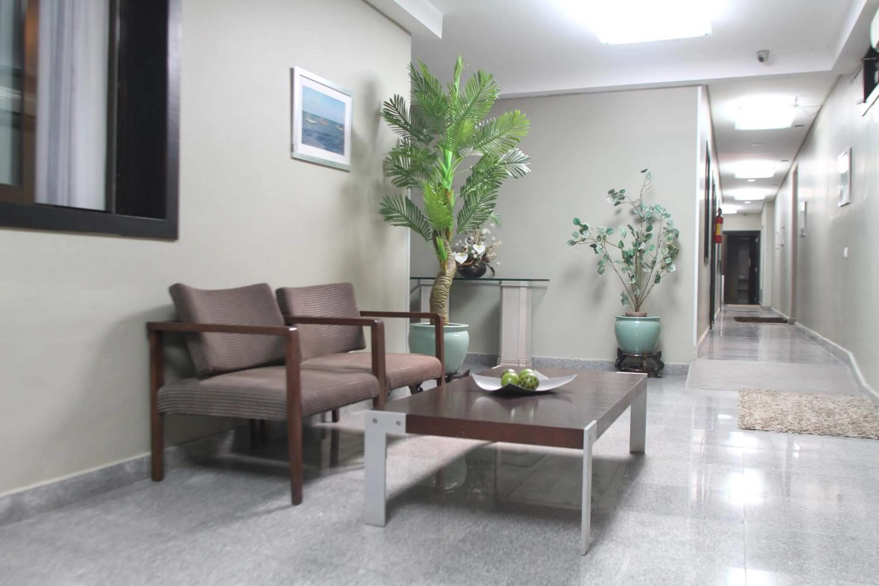 Seating area in Hotel Monte Carlo