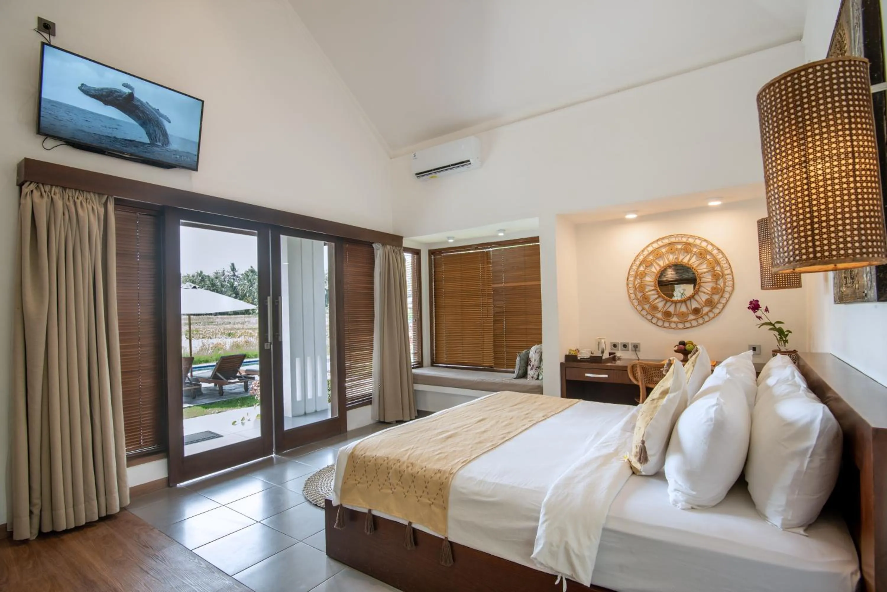 Bedroom, Bed in The Samara Villas & Restaurant