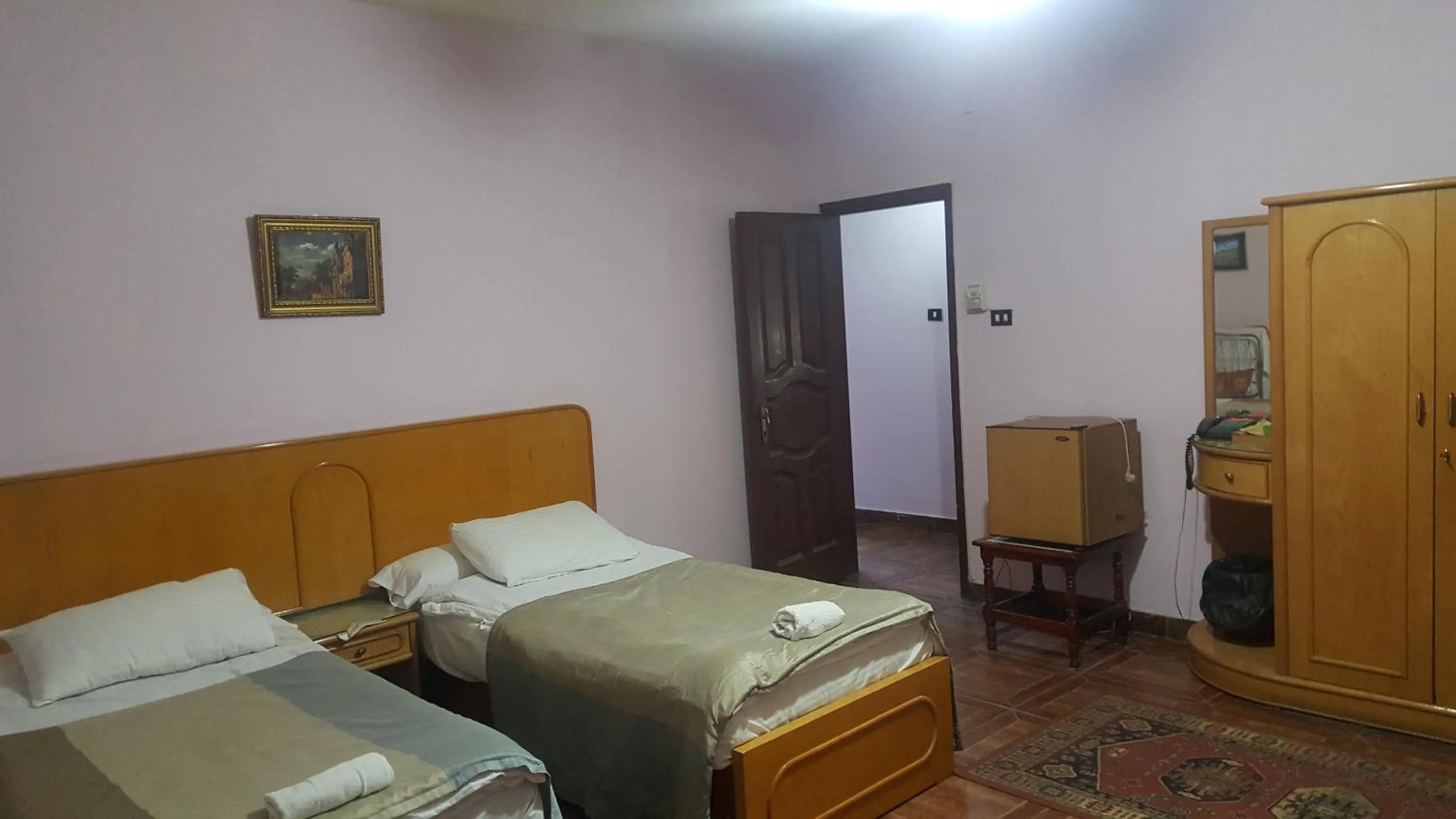 Bed in High way Hotel