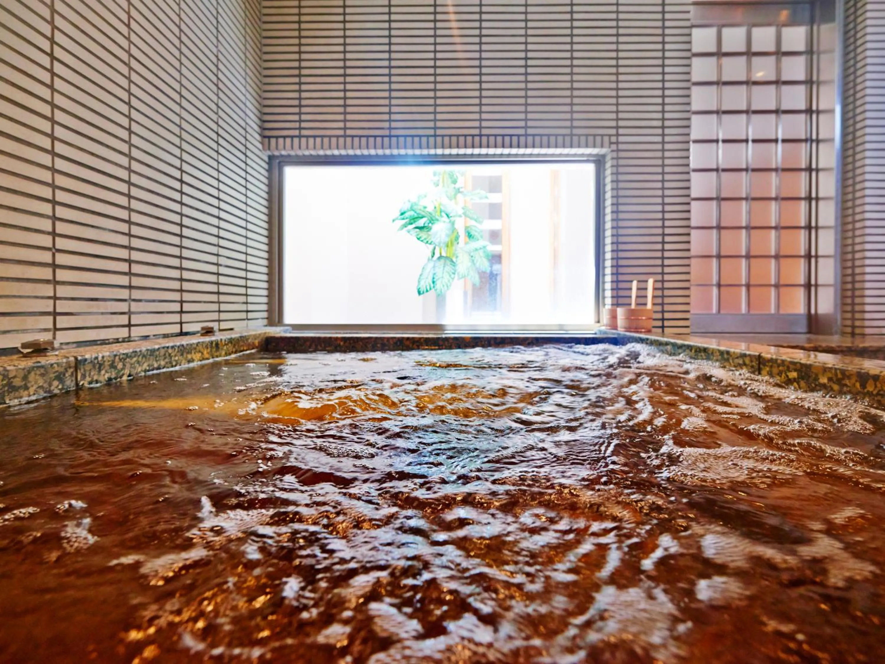 Hot Spring Bath in Super Hotel Kadoma