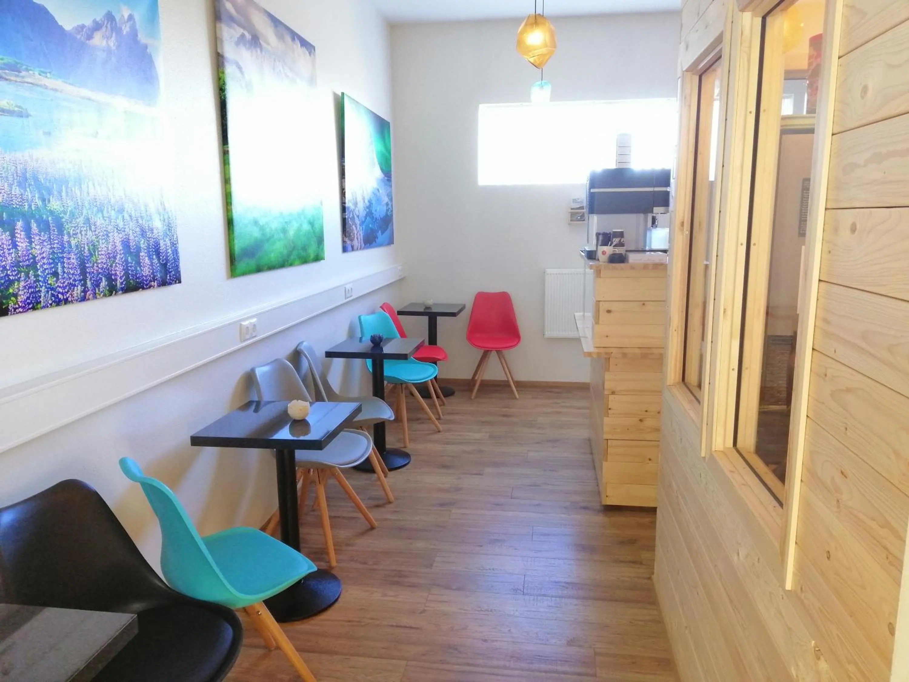 Lobby or reception in Lyngás Guesthouse