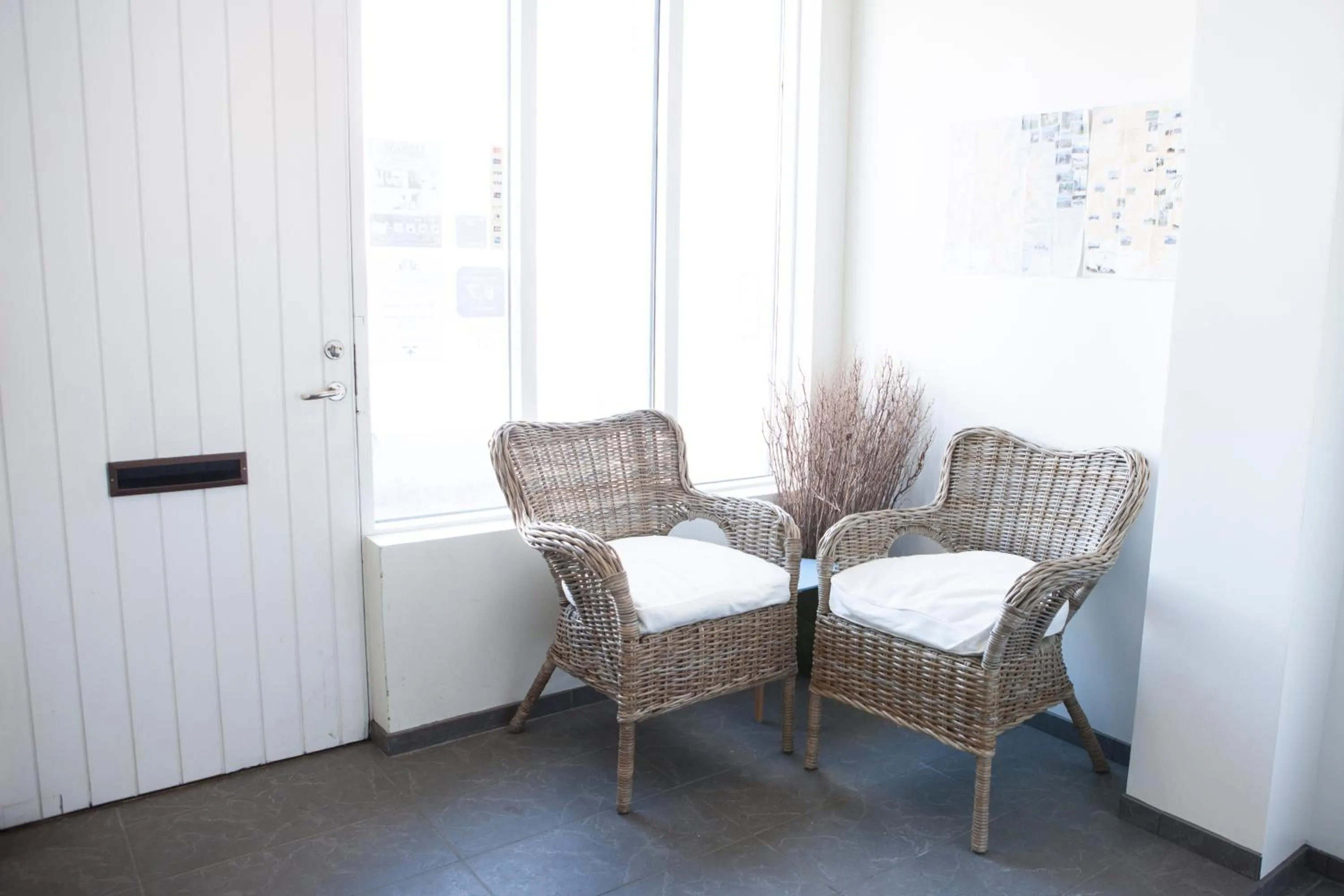 Lobby or reception in Lyngás Guesthouse