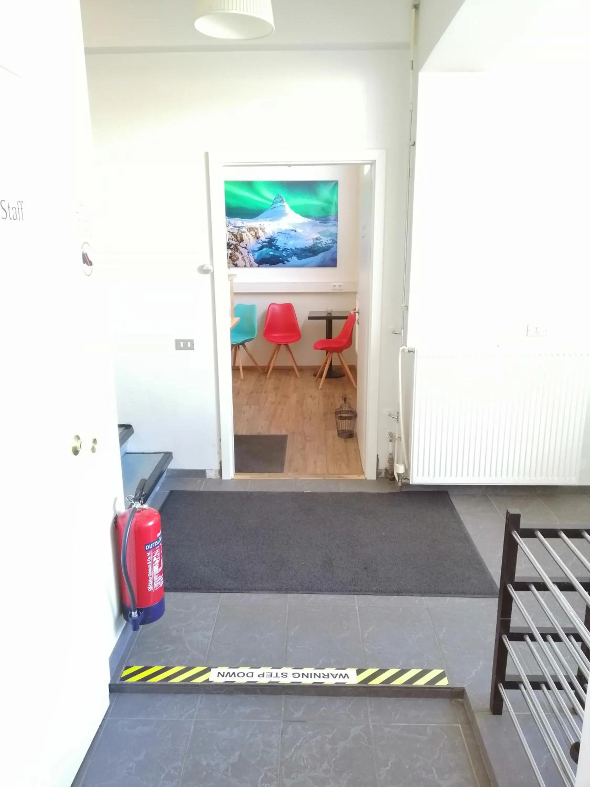 Lobby or reception in Lyngás Guesthouse