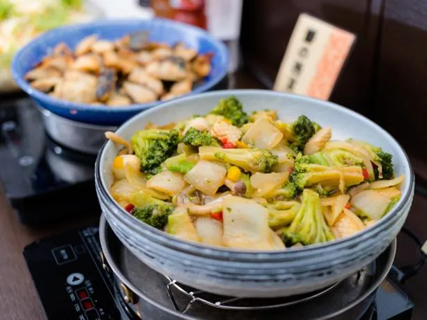 Asian breakfast in Super Hotel Sakai Marittima