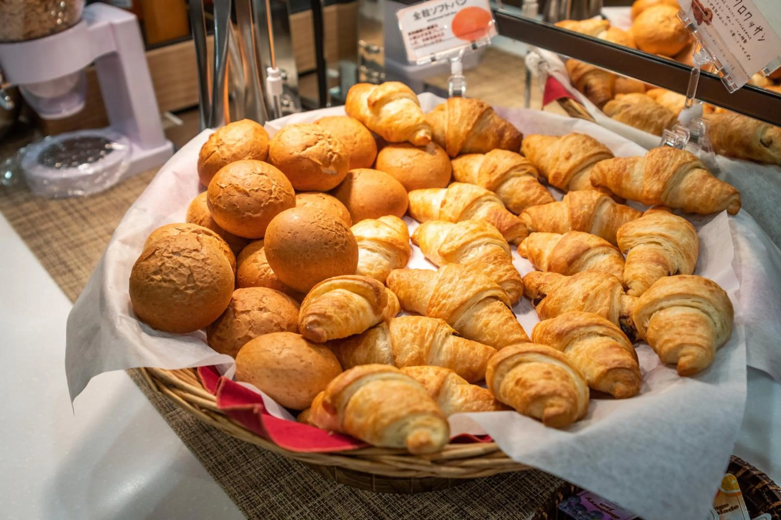 Breakfast in Super Hotel Kobe