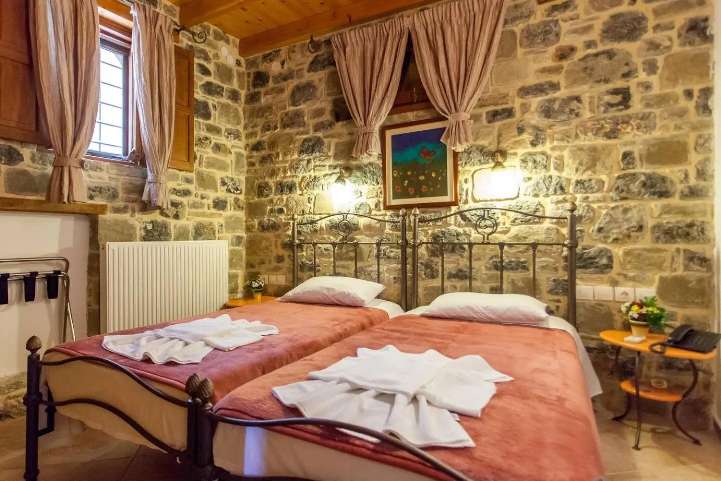 Bedroom, Bed in Diktynna Traditional Villas