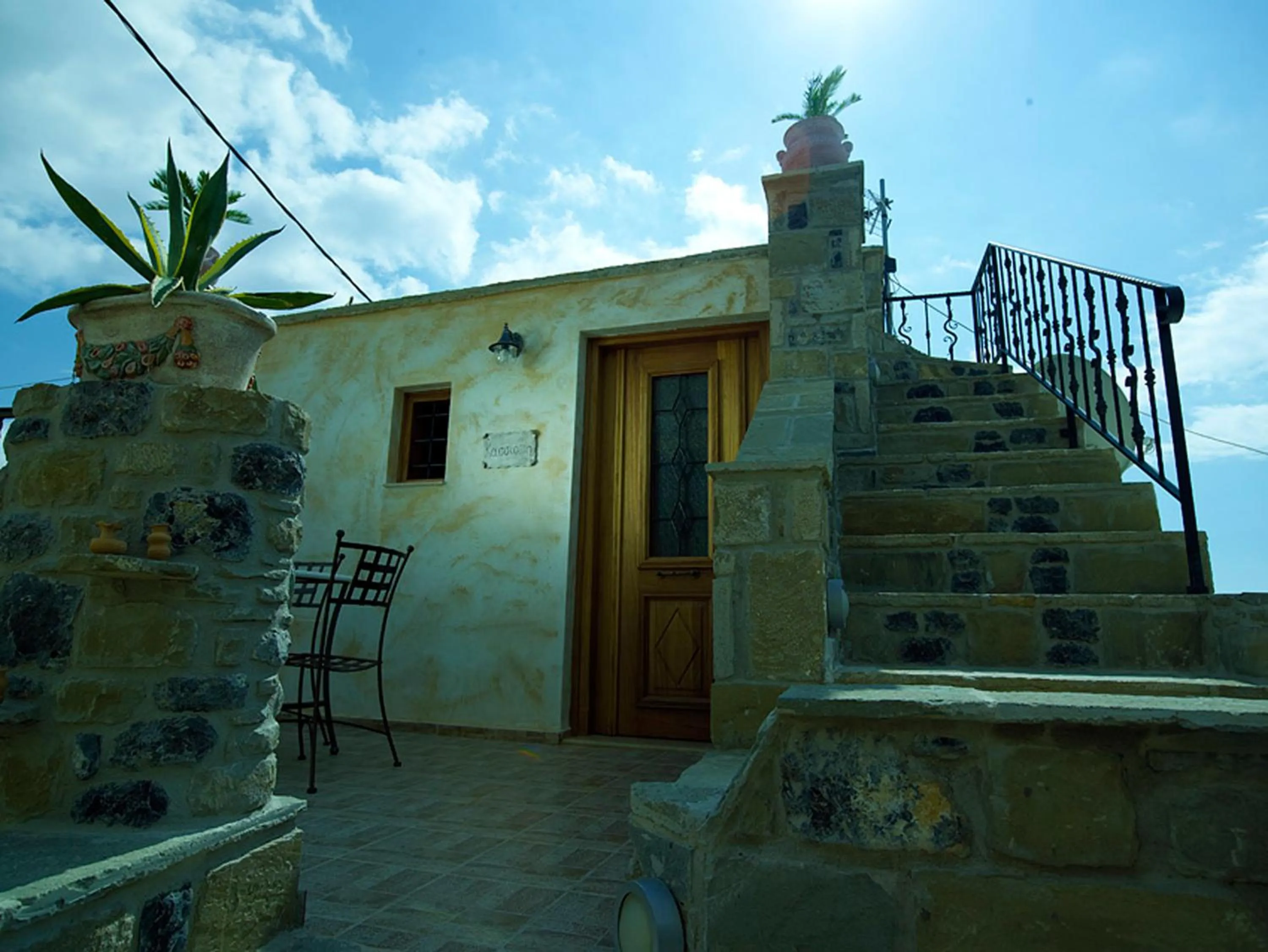 Balcony/Terrace in Diktynna Traditional Villas