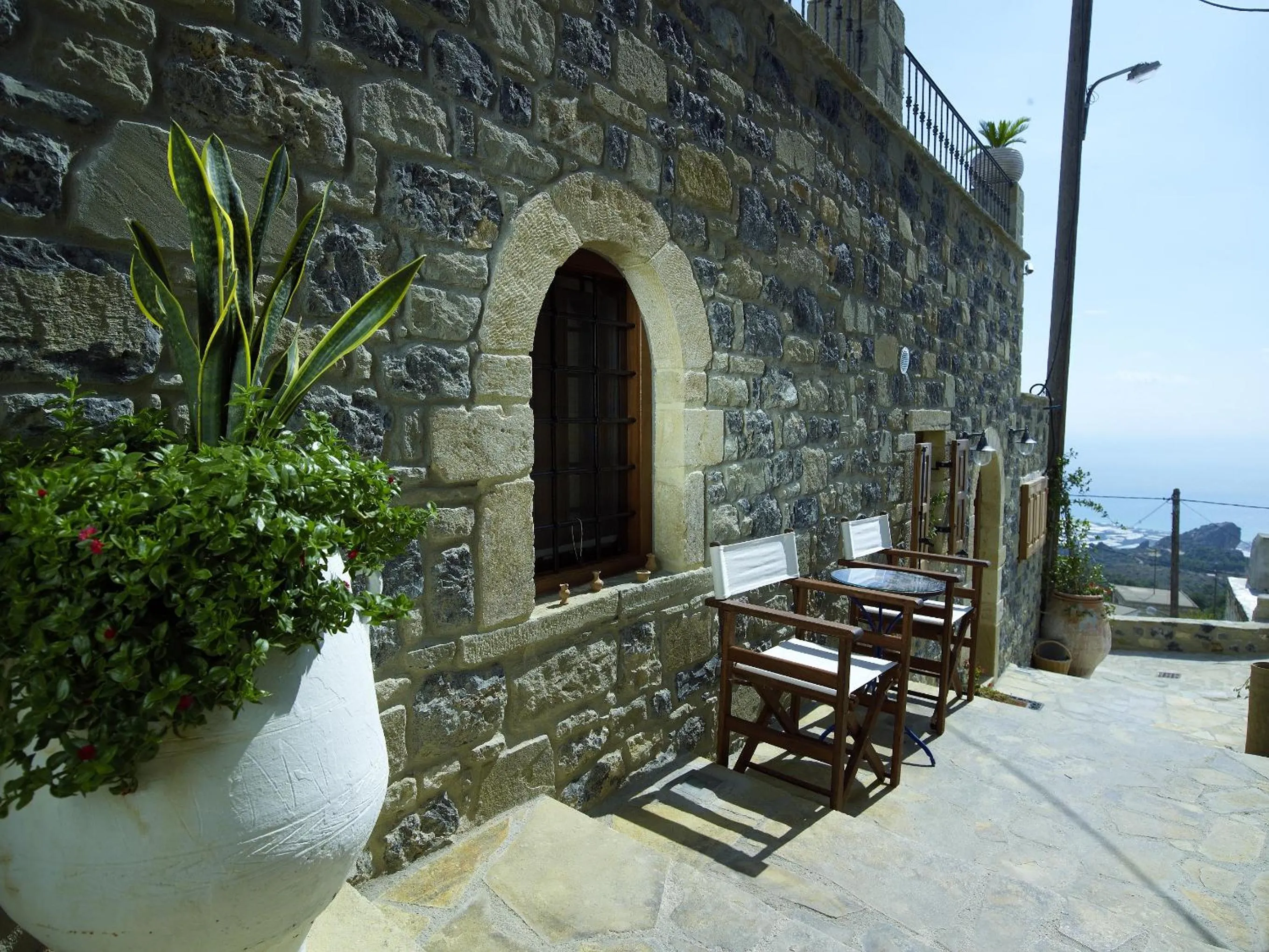 Decorative detail in Diktynna Traditional Villas