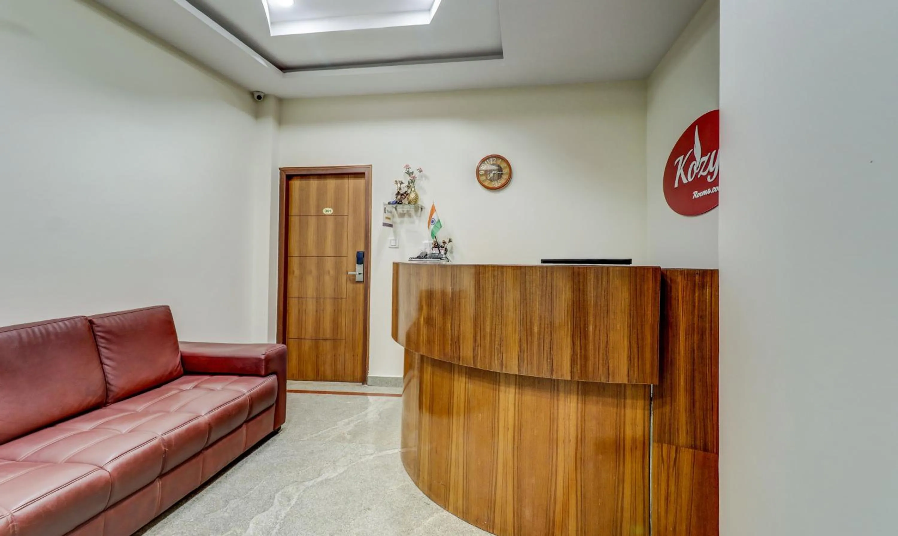 Lobby or reception in Itsy Hotels Kozy Rooms
