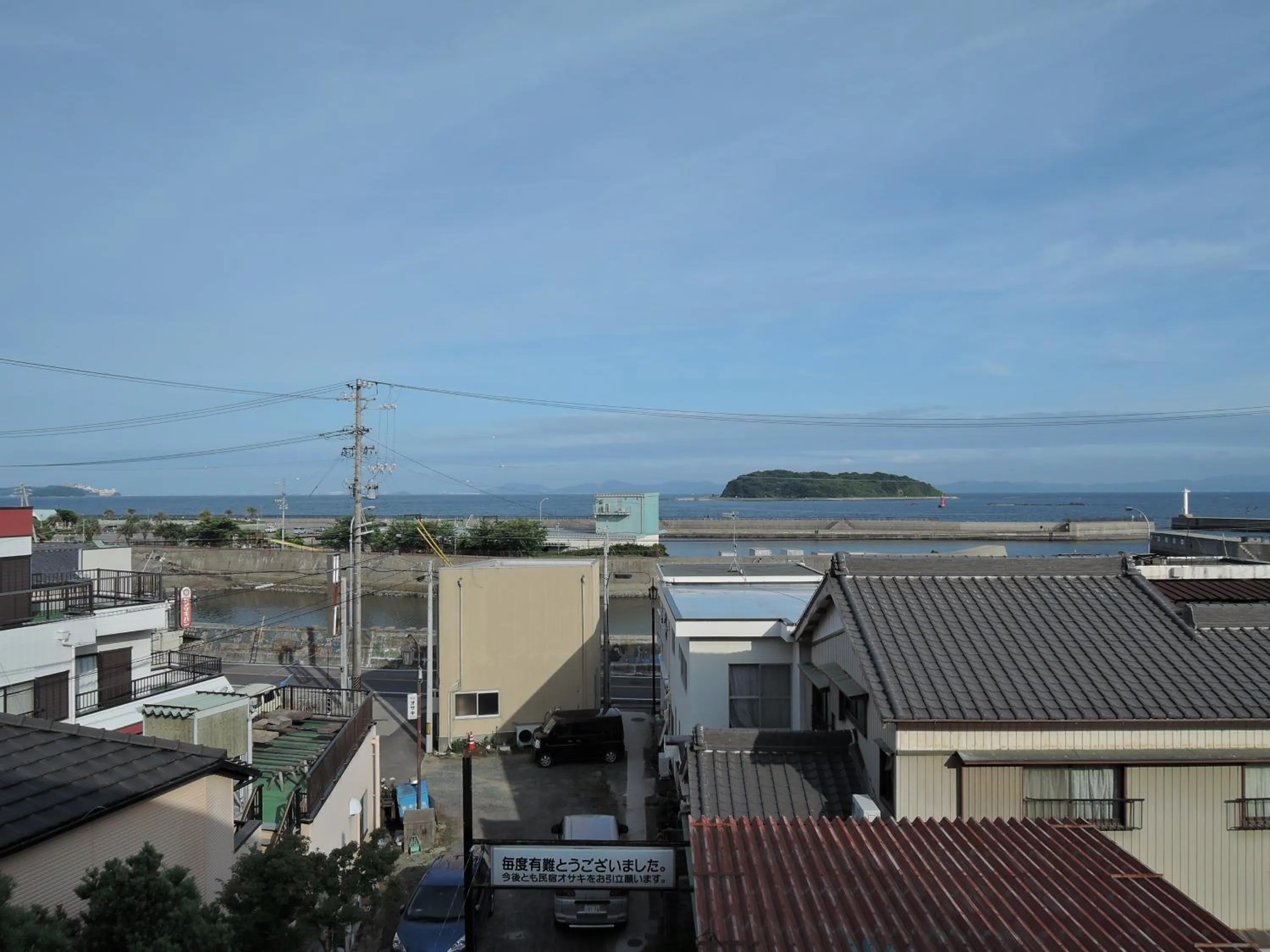 Sea view in Minshuku Osaki