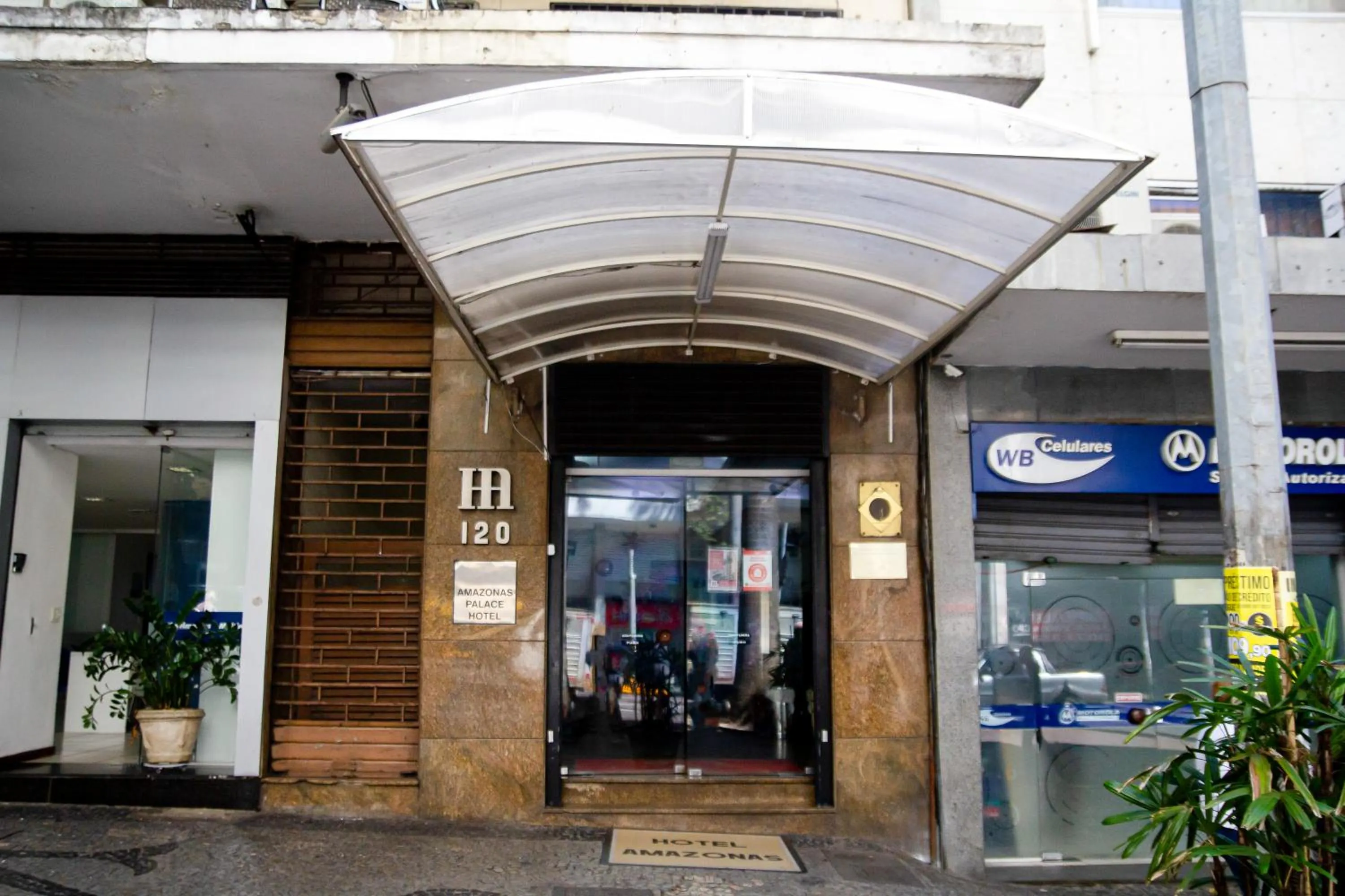 Facade/entrance in Amazonas Palace Hotel Belo Horizonte - Avenida Amazonas