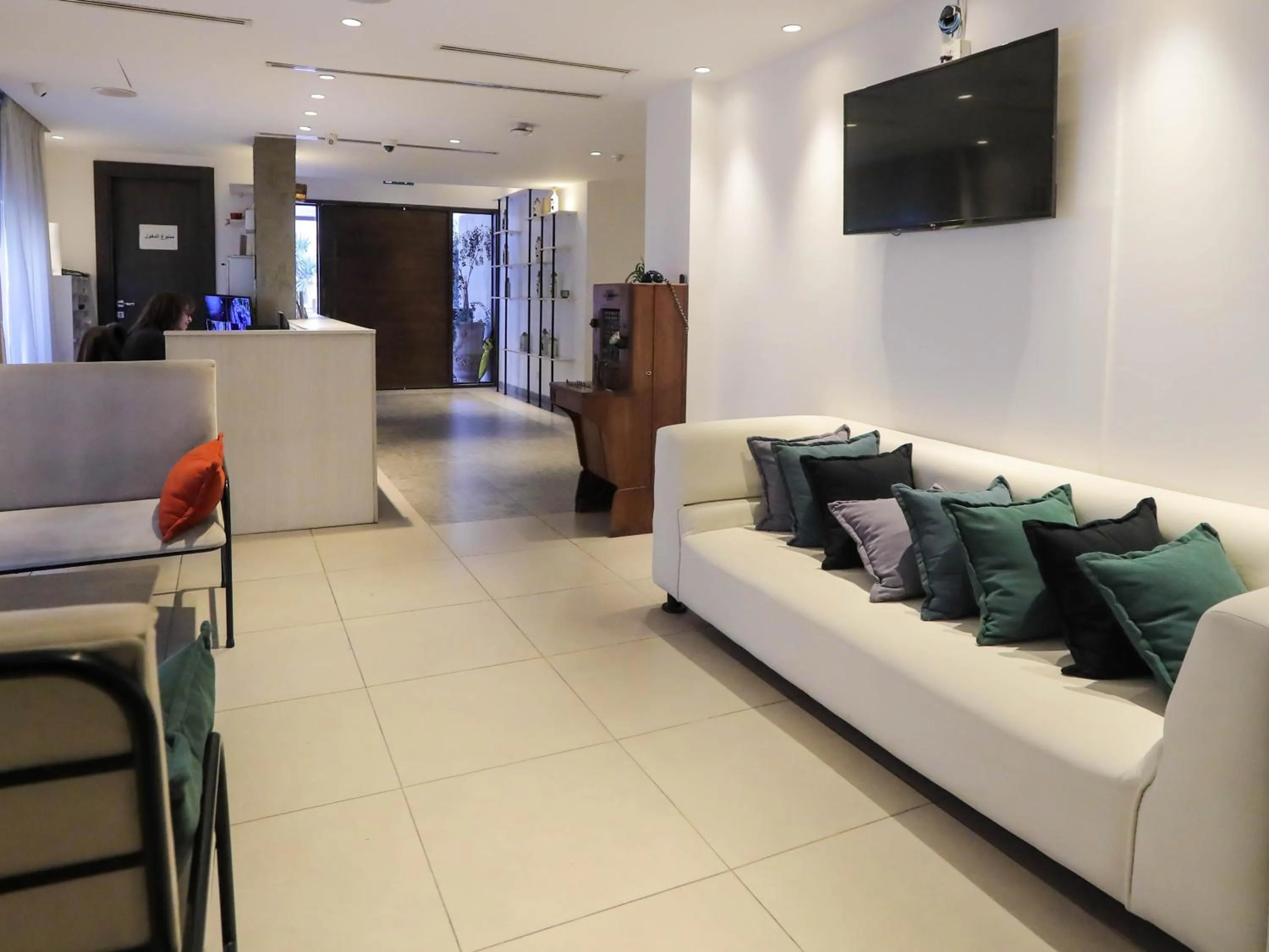 Lobby or reception in La Locanda Boutique Hotel