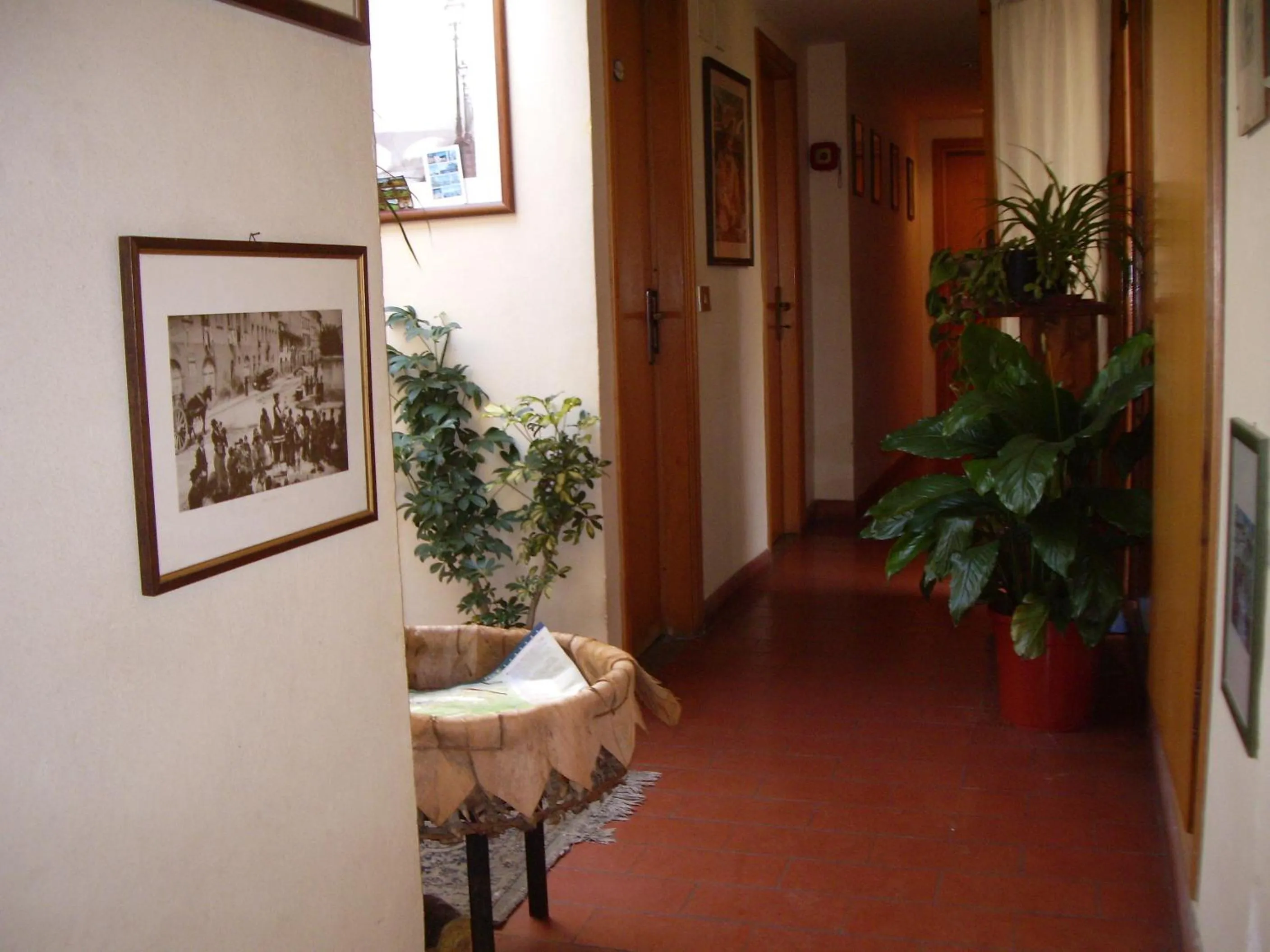 Decorative detail in Albergo Villa Sorriso