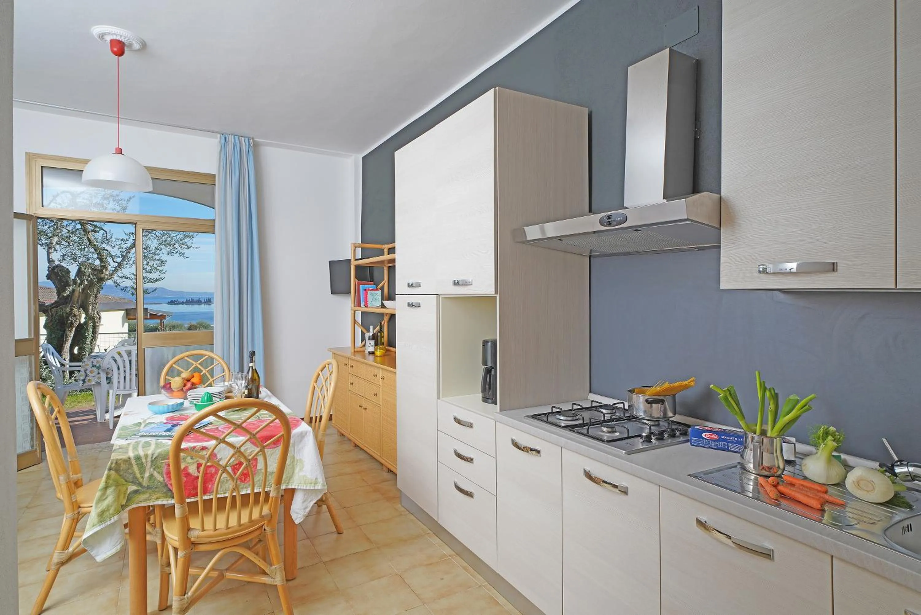 Dining area in Villenpark Sanghen