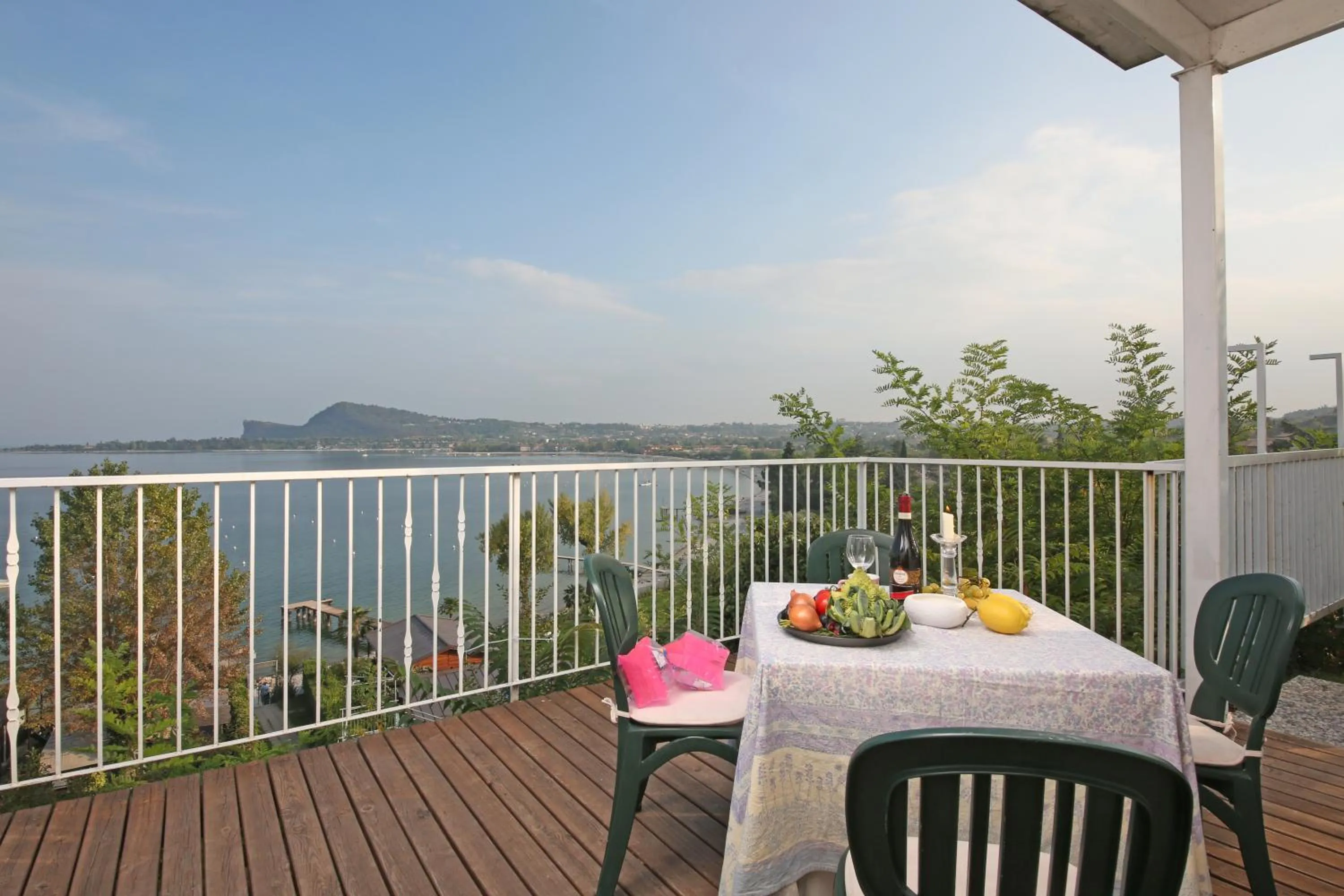 Balcony/Terrace in Villenpark Sanghen