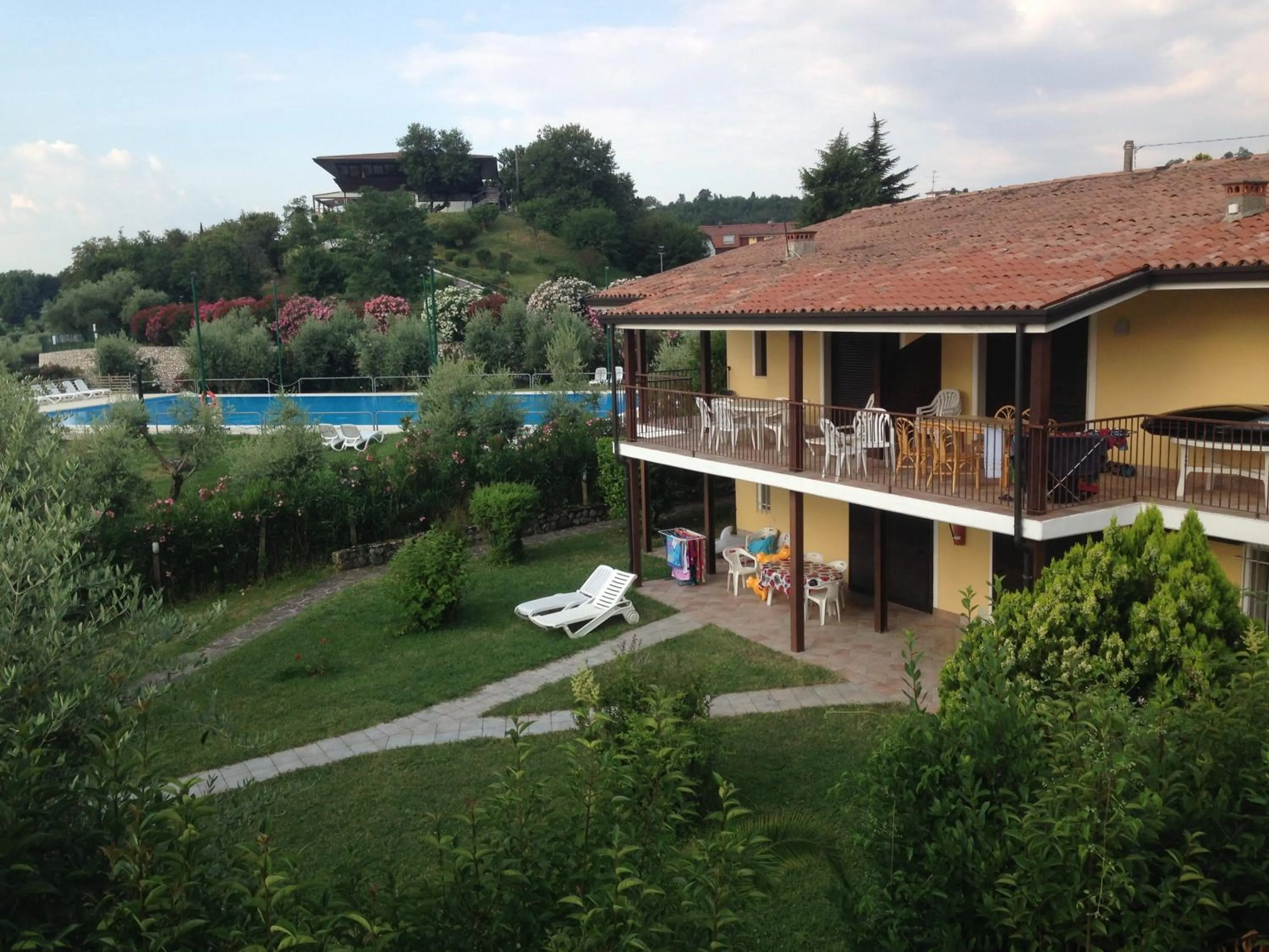 Facade/entrance in Villenpark Sanghen