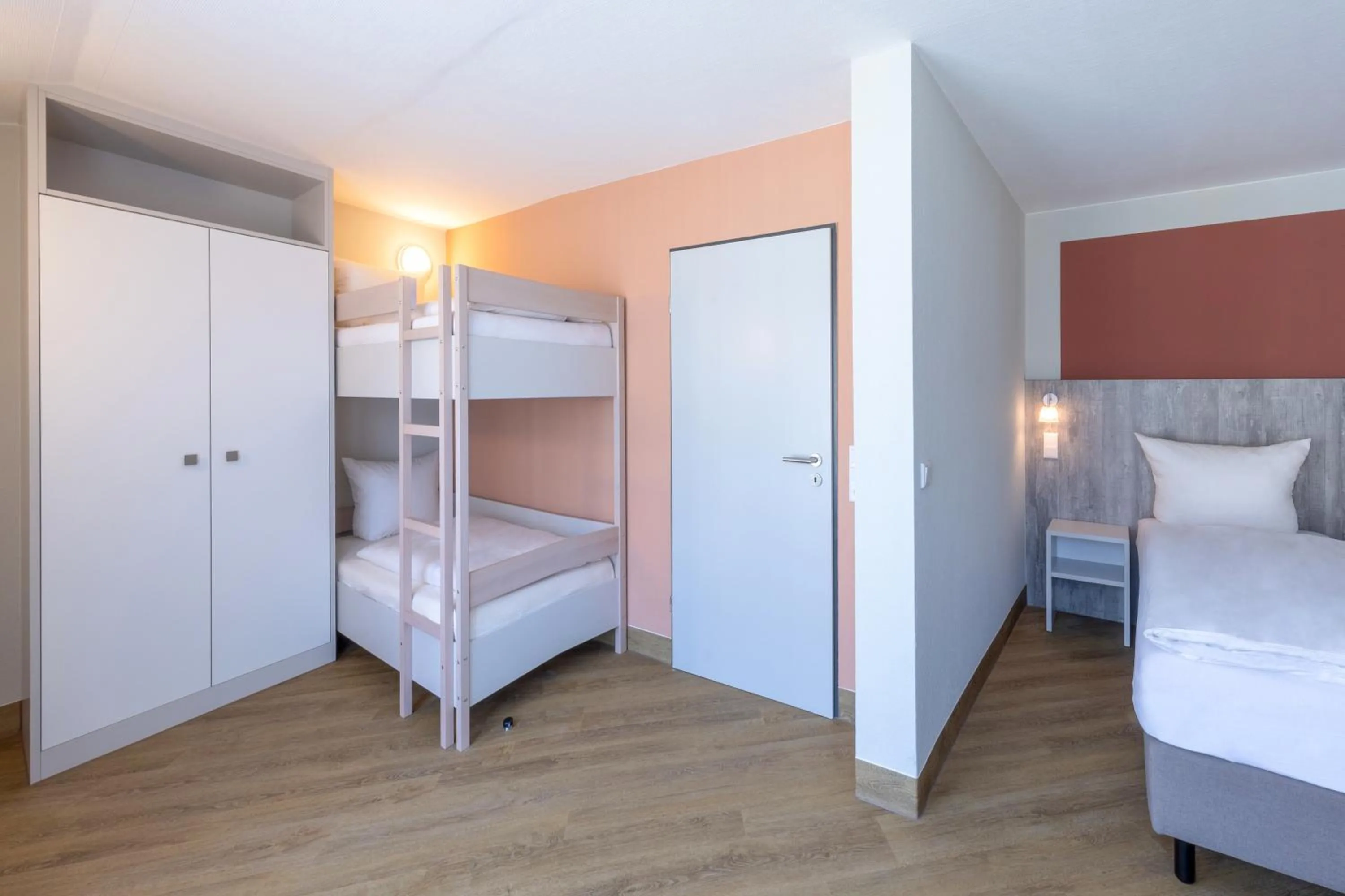 bunk bed, Bed in Michels Gästehaus Meerzeit