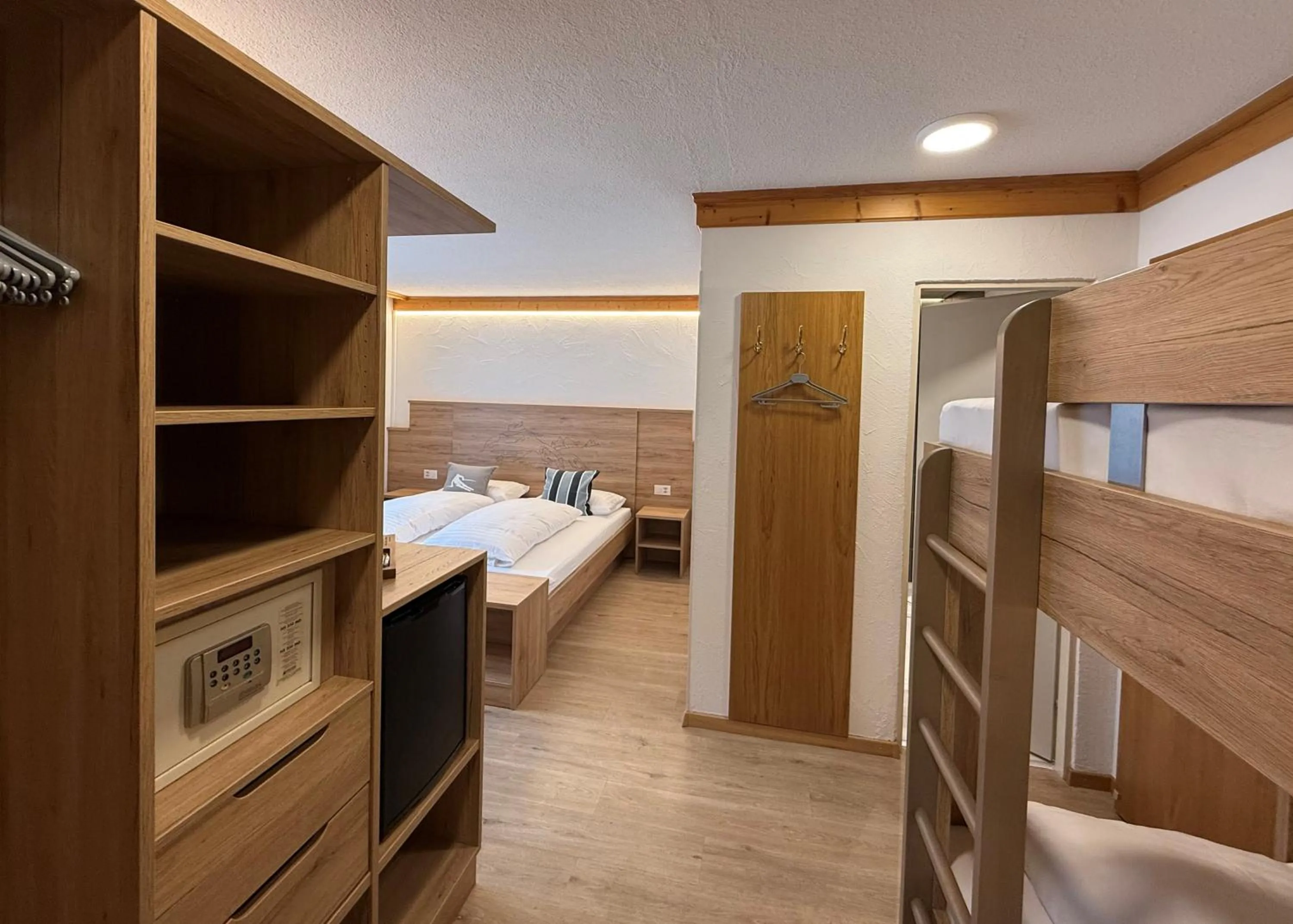 Bed in Hotel Crystal