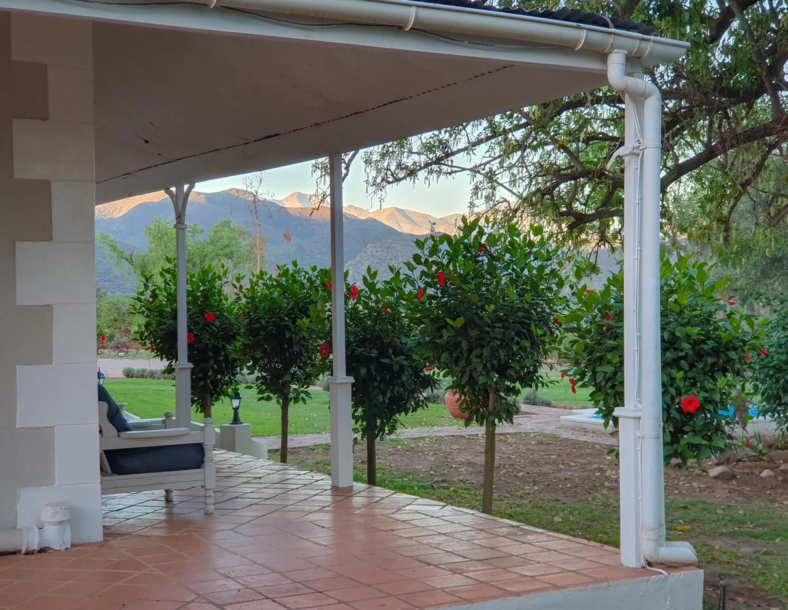 Patio in Berluda Farmhouse and Cottages
