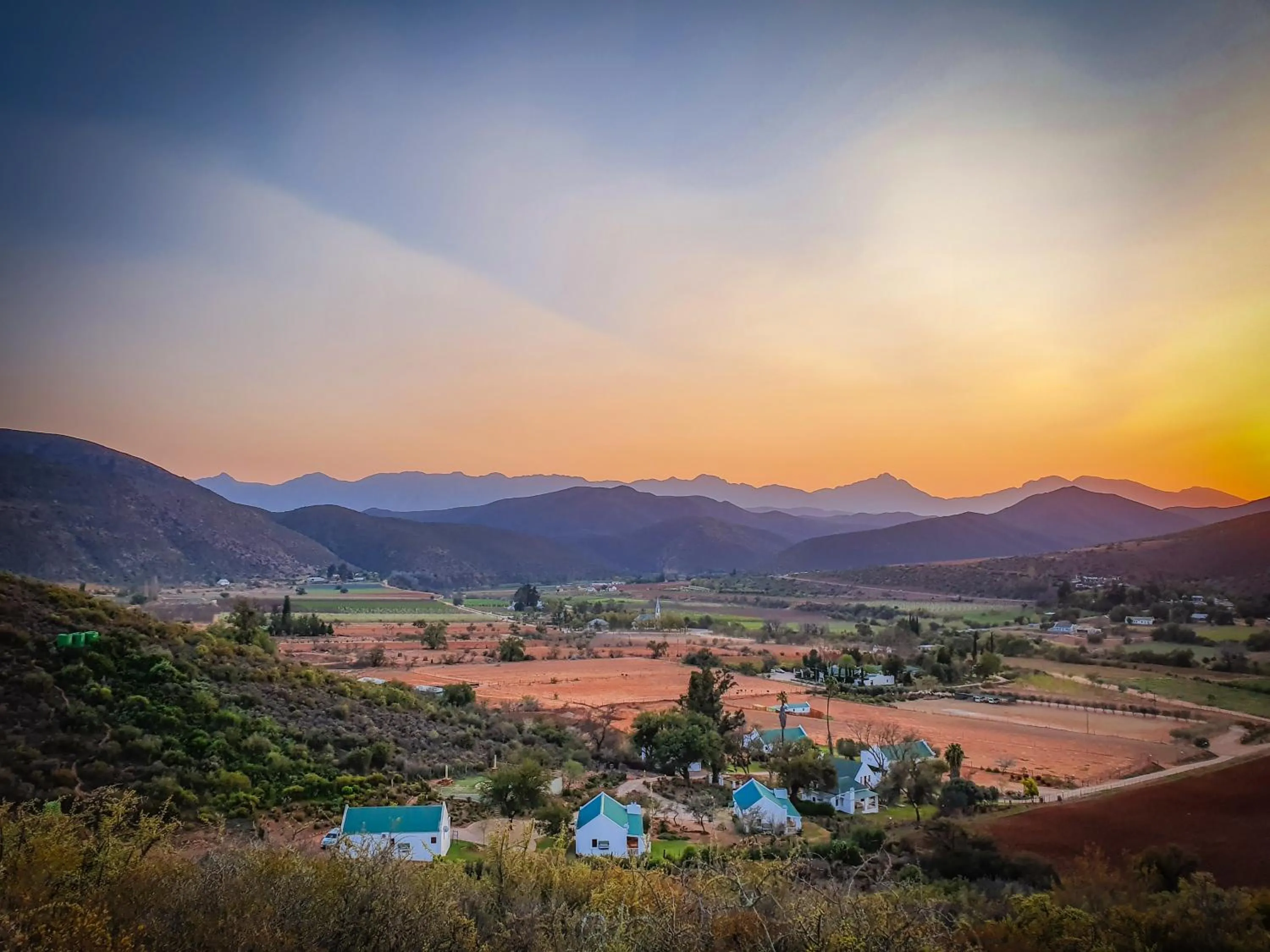 Mountain view in Berluda Farmhouse and Cottages