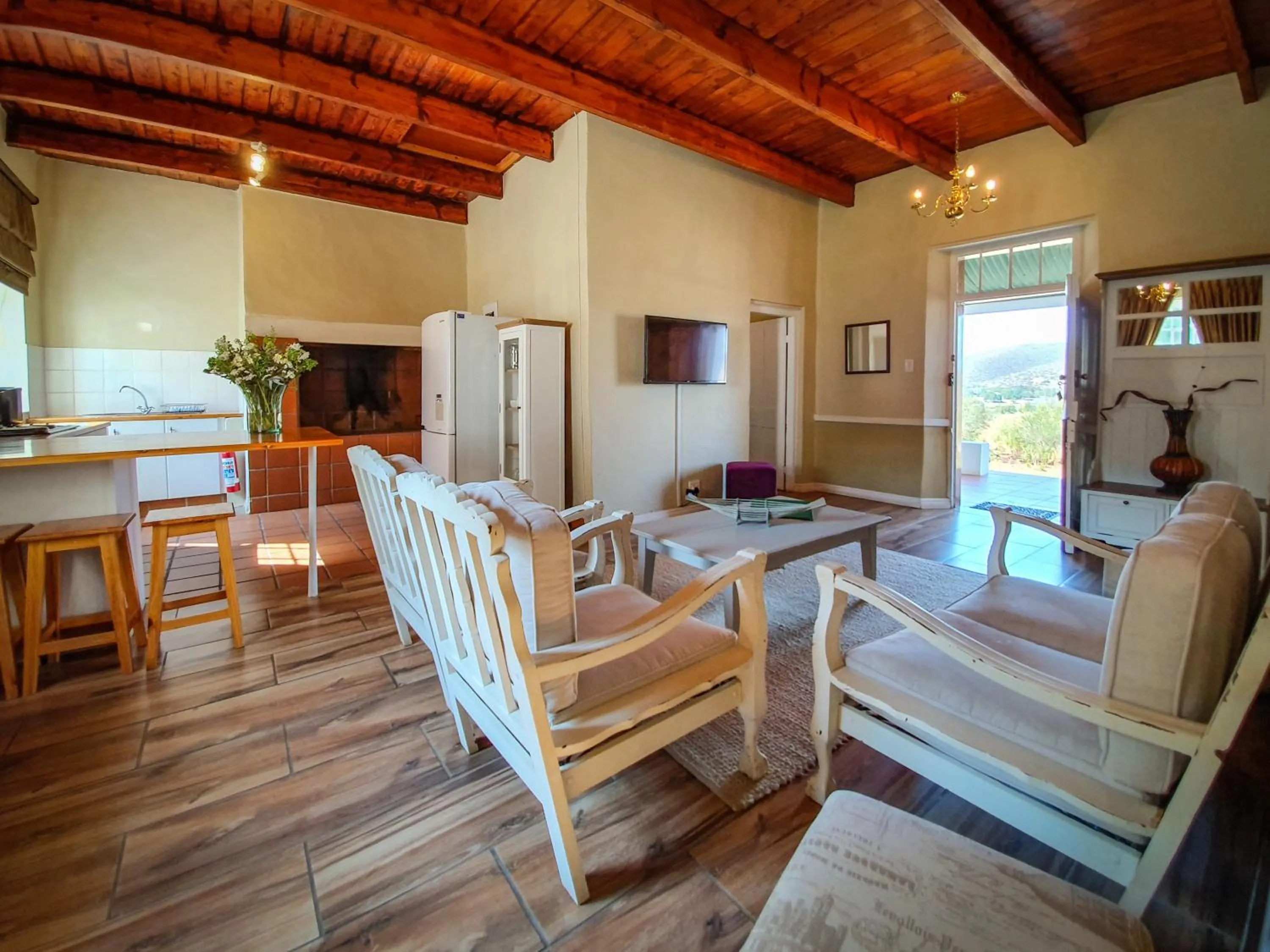 Living room in Berluda Farmhouse and Cottages