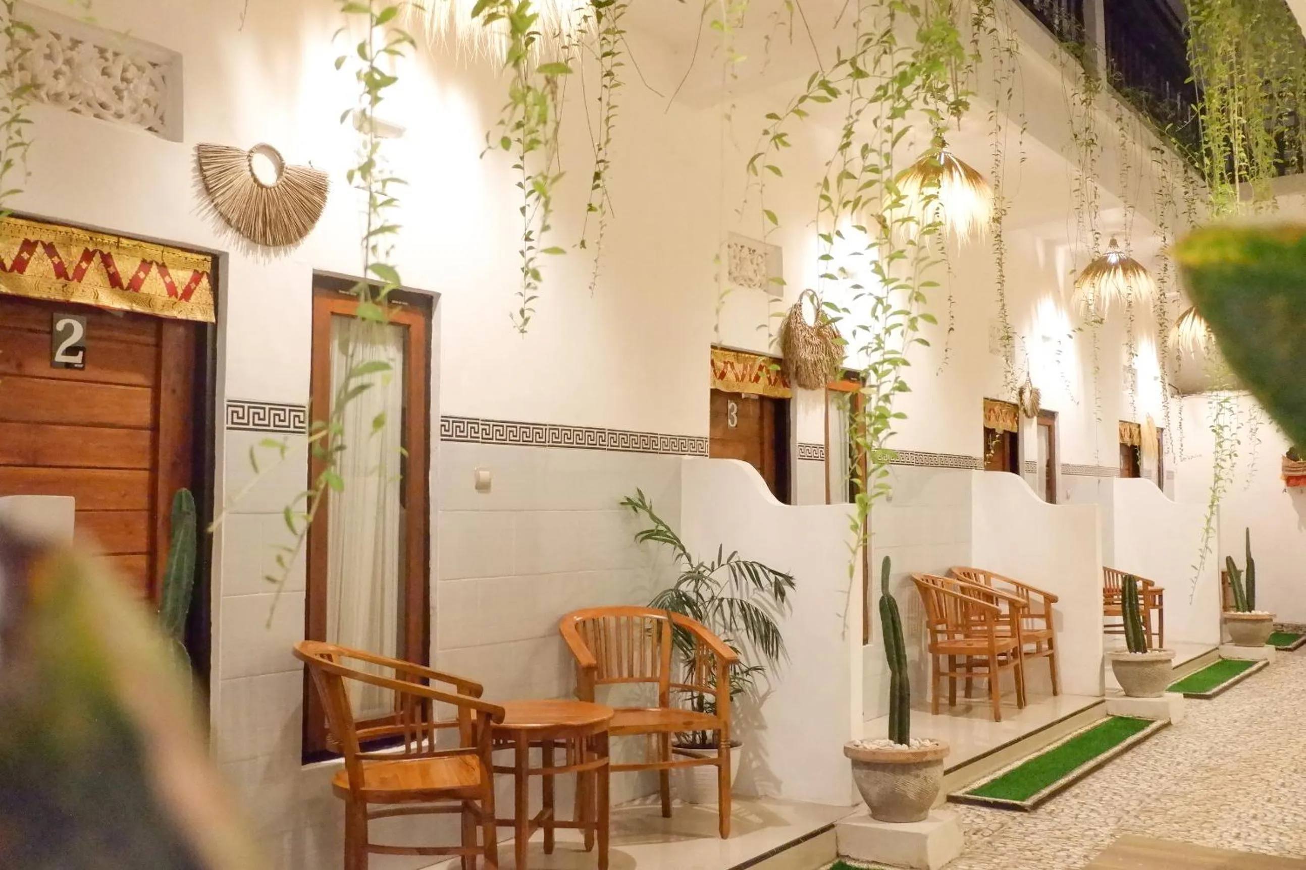 Balcony/Terrace in Nusa Penida Homestay