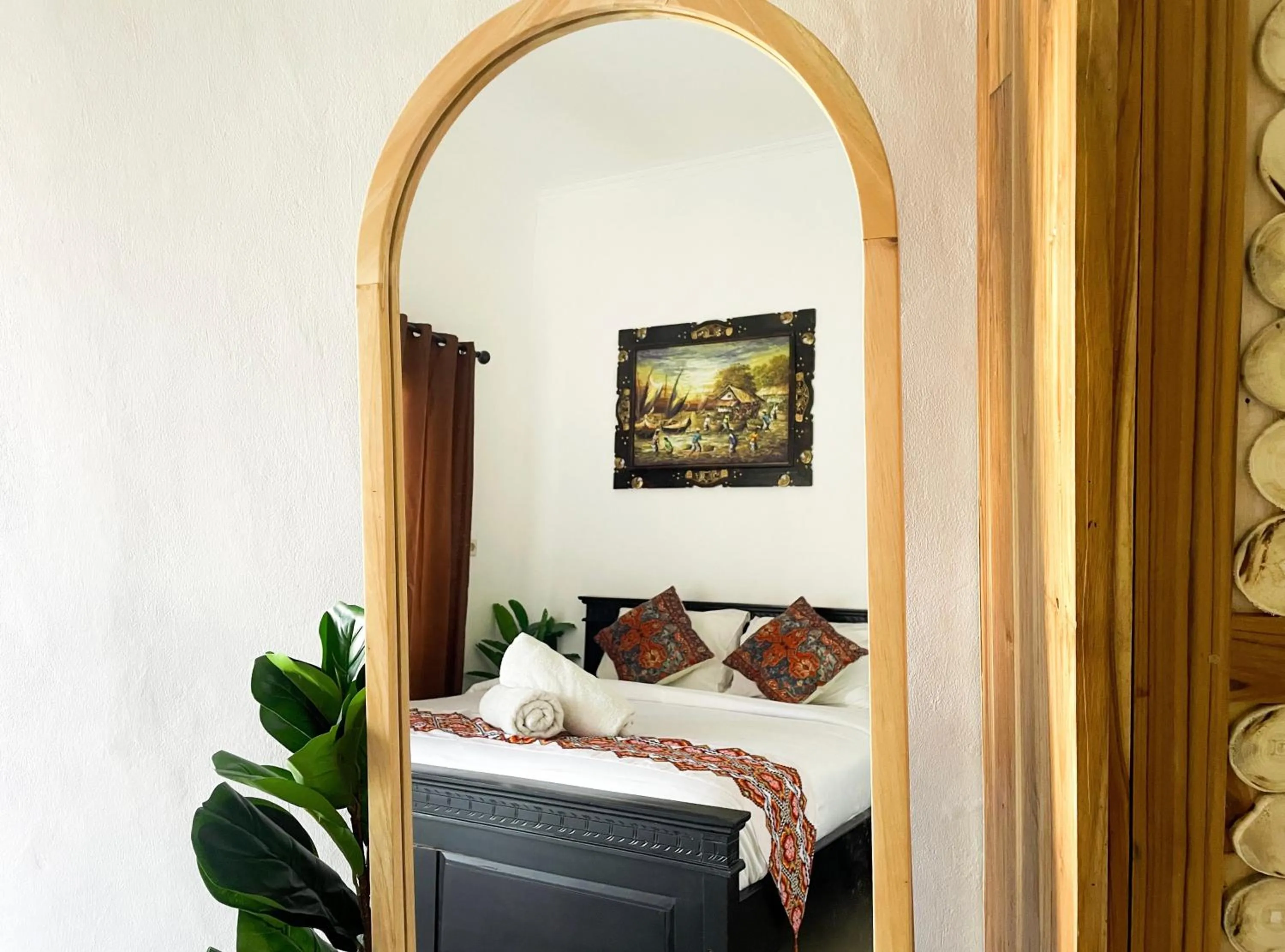 Bed in Nusa Penida Homestay